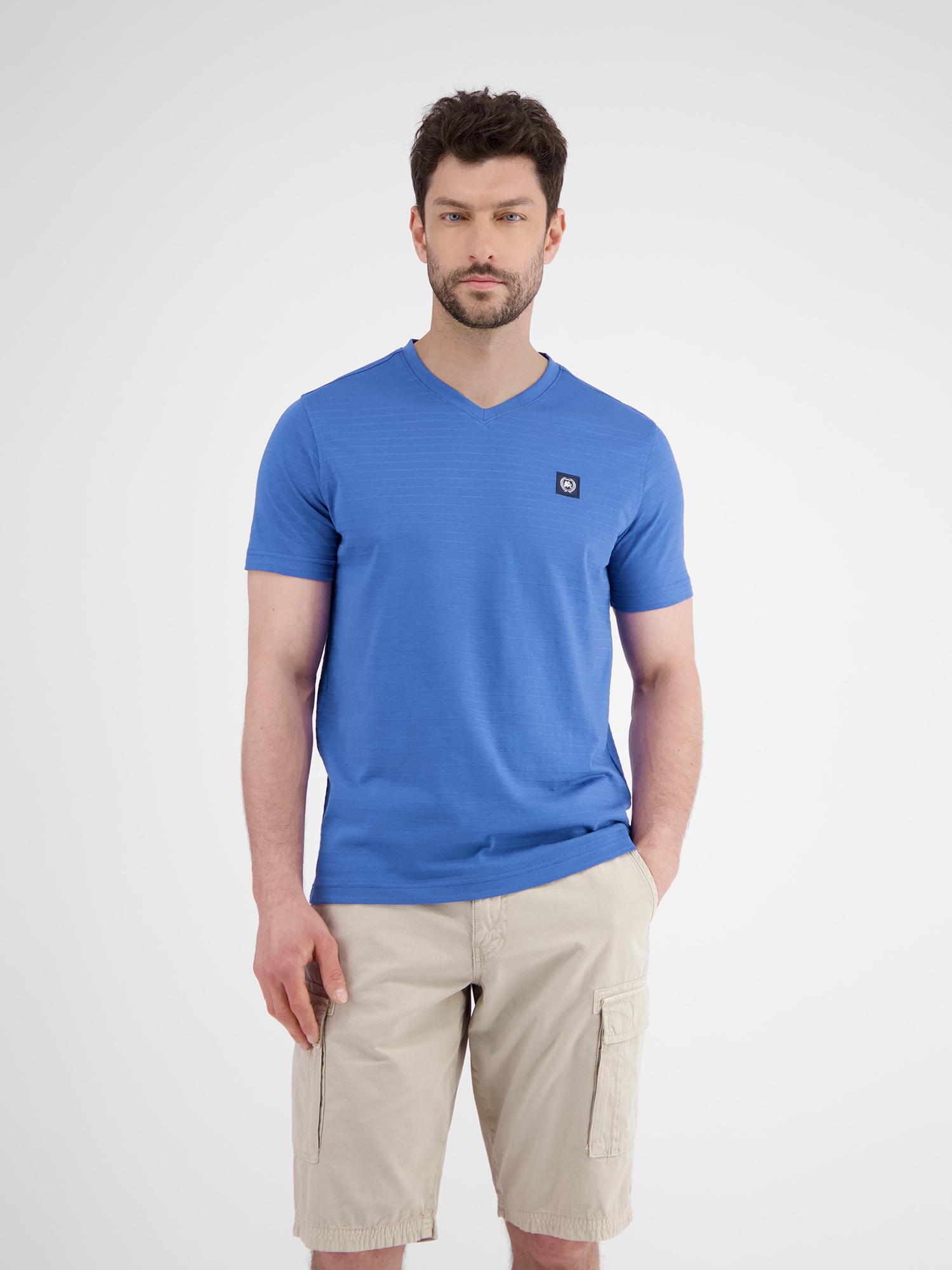 LERROS T-Shirt "LERROS Herren T-Shirt mit V-Ausschnitt" günstig online kaufen