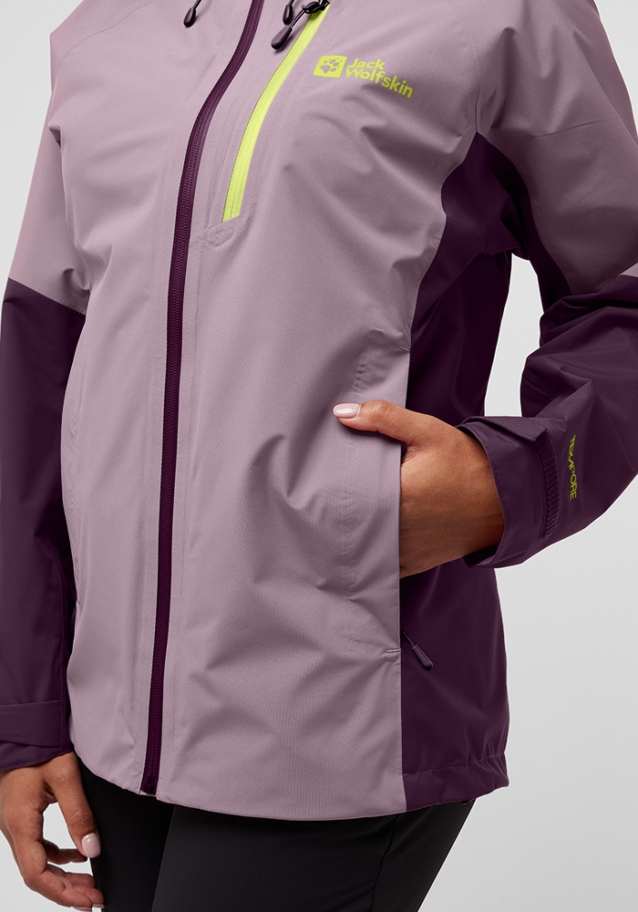 Jack Wolfskin Funktionsjacke »EAGLE PEAK 2L JKT W«, mit Kapuze