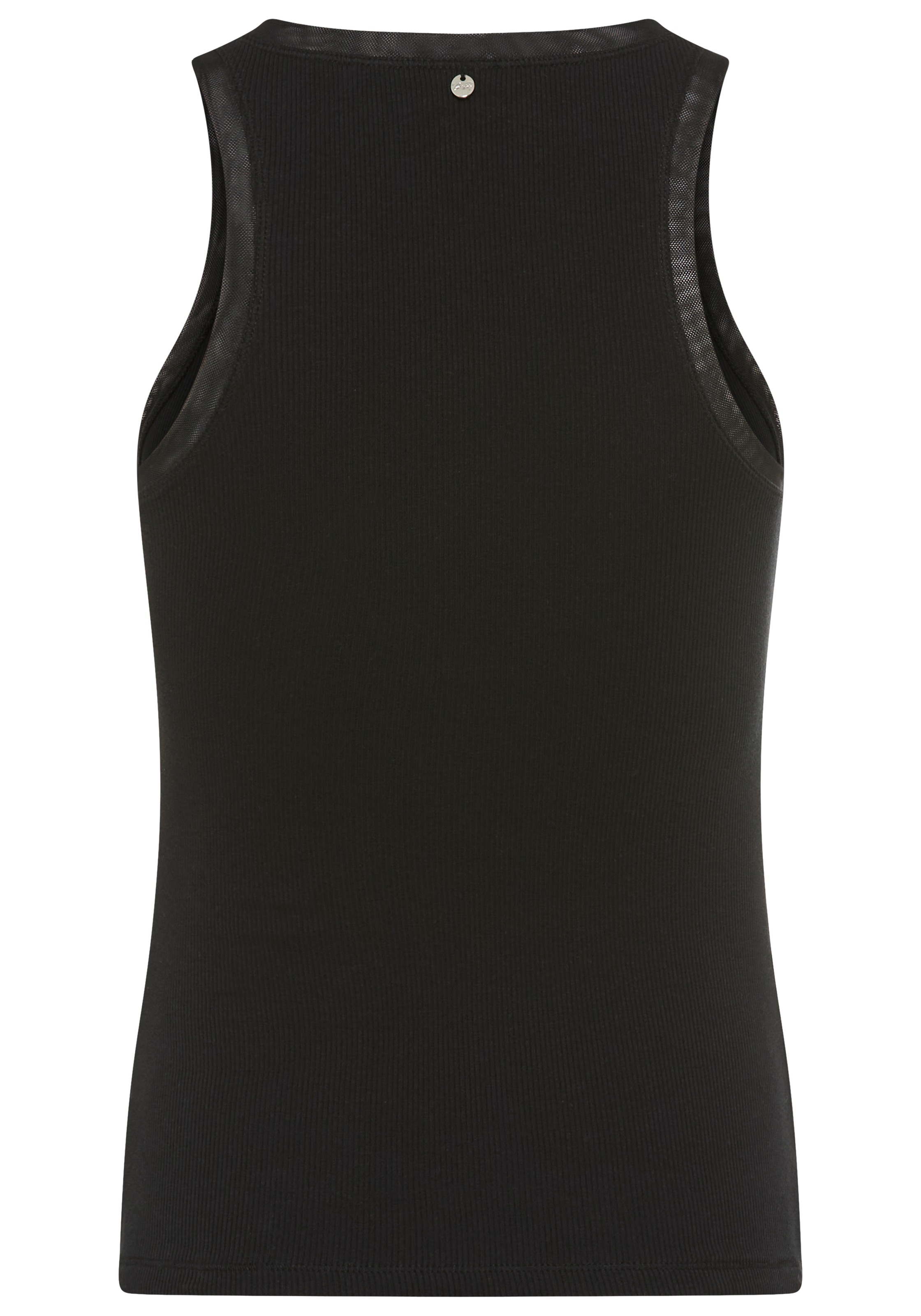 BOSS ORANGE Ripptanktop "Eplie Premium Damenmode" mit Mesh-Details günstig online kaufen