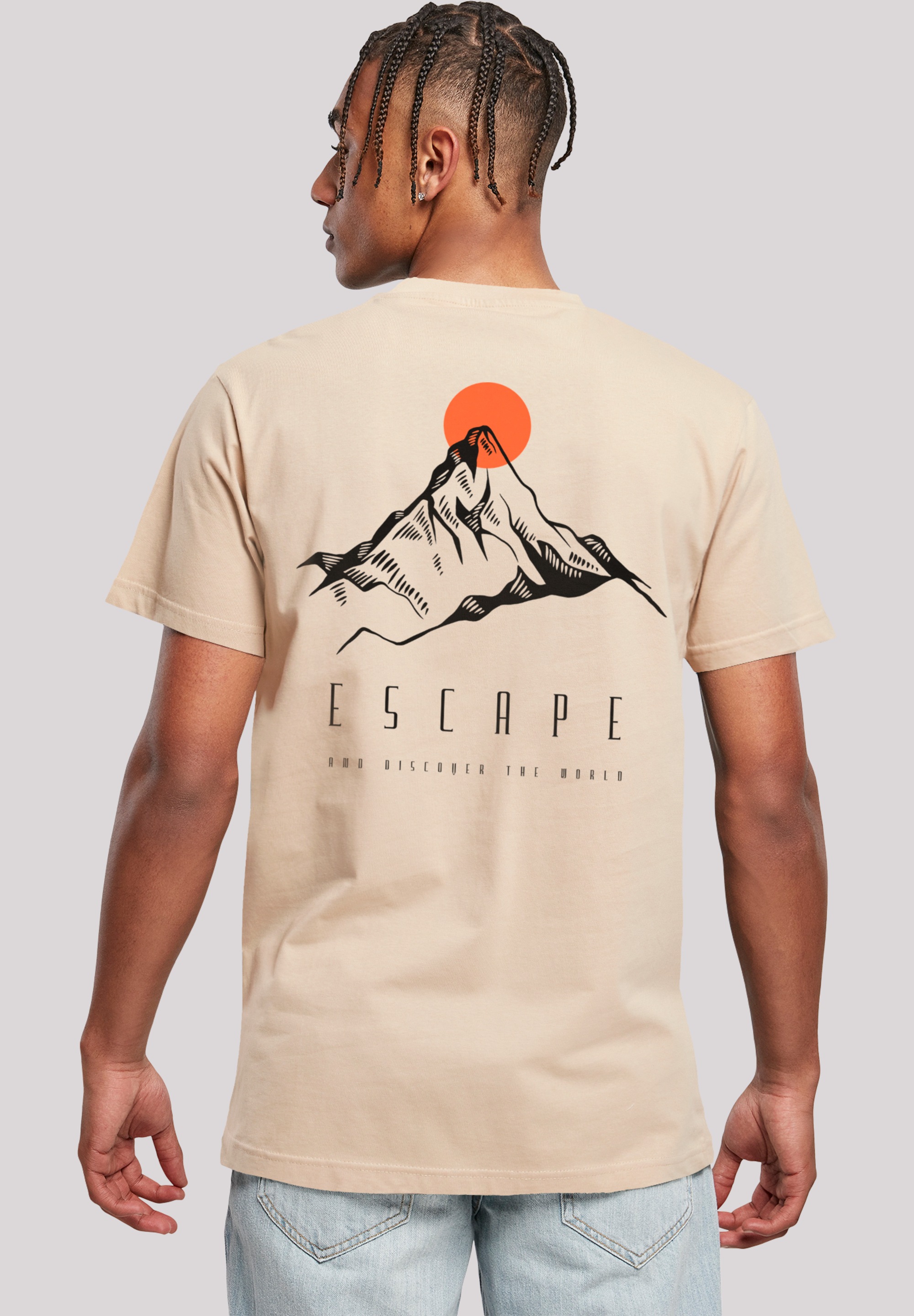 F4NT4STIC T-Shirt "Escape Discover the World Mountain", Premium Qualität, E günstig online kaufen