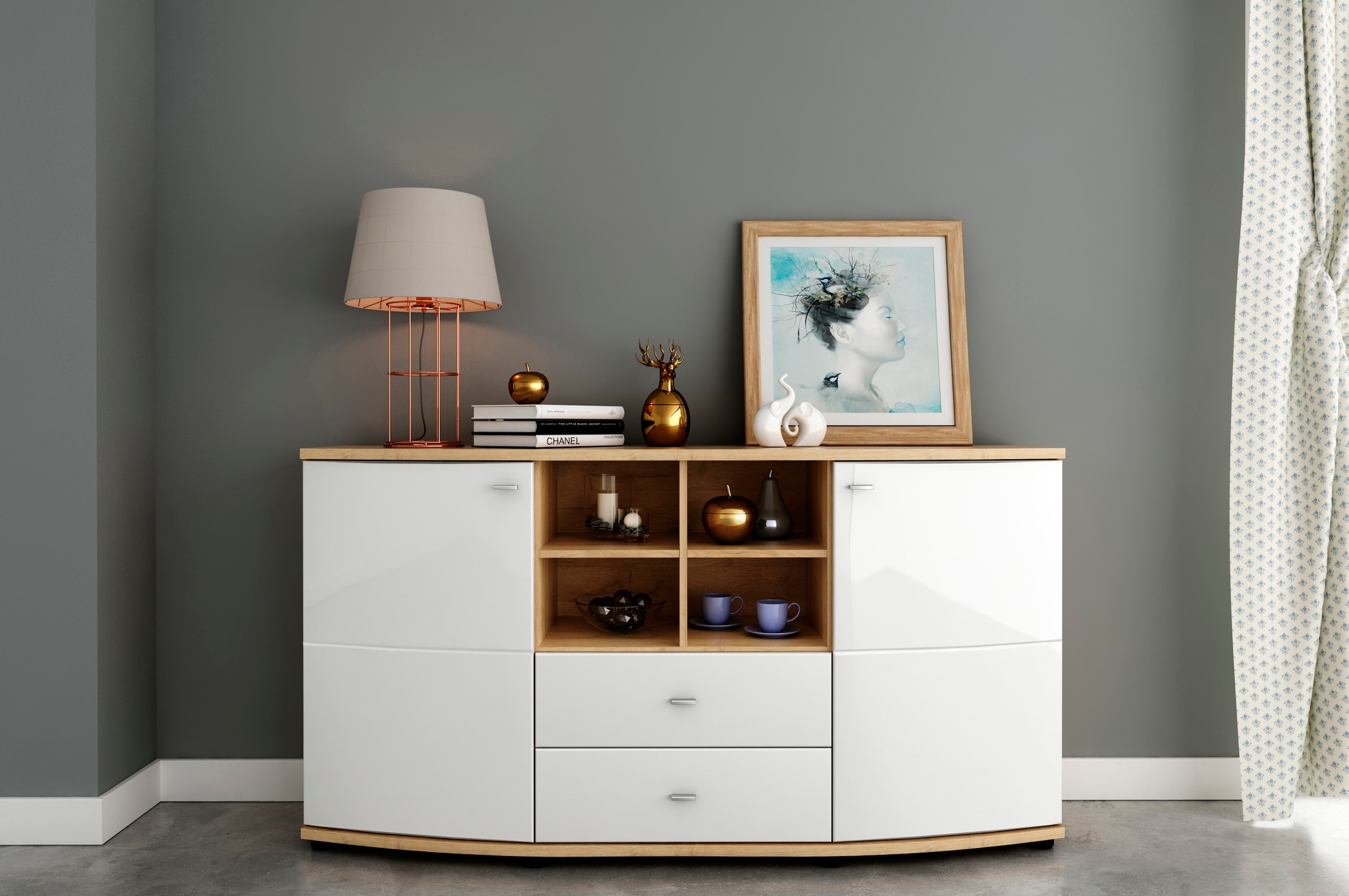 INOSIGN Sideboard "POLO", Breite ca. 160 cm günstig online kaufen