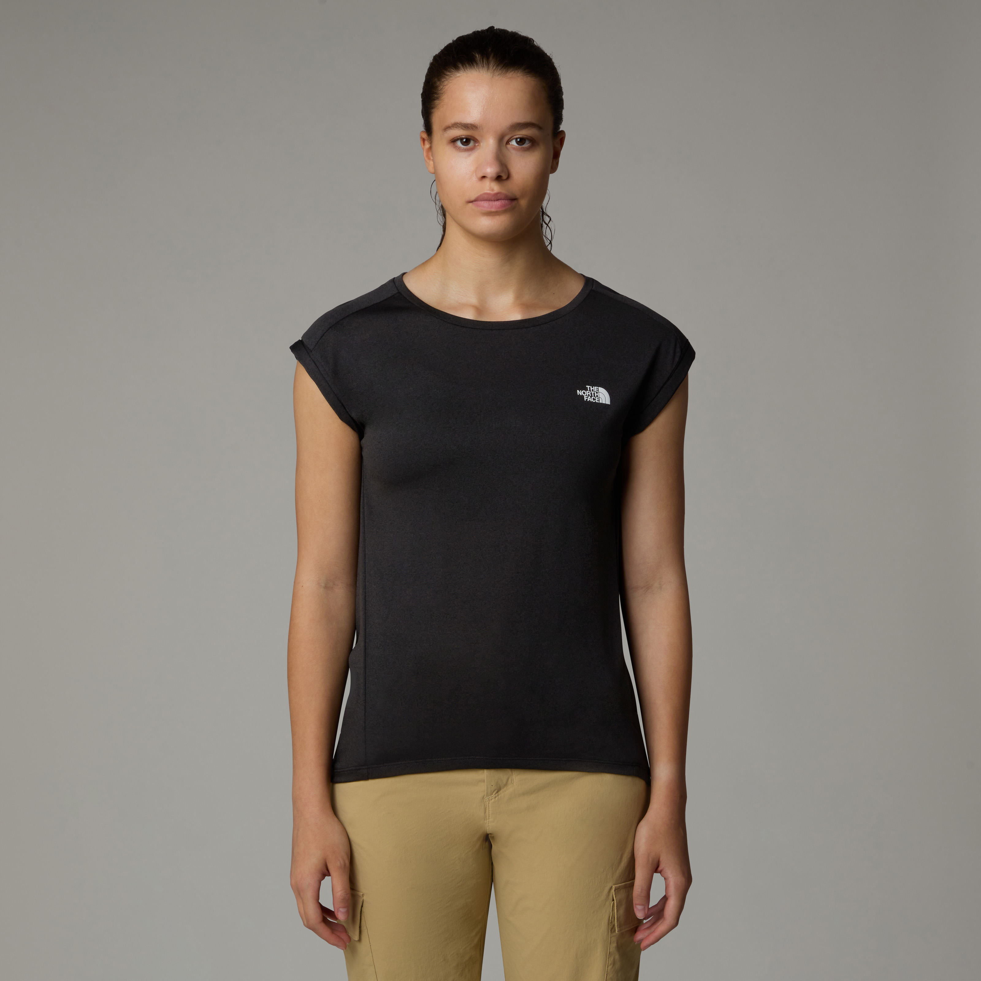 The North Face Funktionsshirt "W TANKEN TANK - EU" weiter Rundhalsausschnitt, überschnittene Ärmel, sportlicher Stil