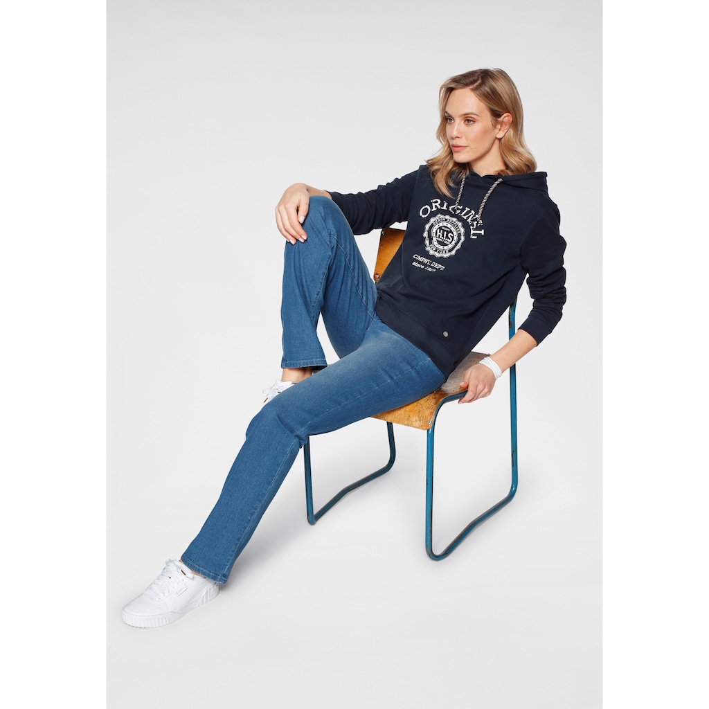 H.I.S Kapuzensweatshirt, mit Retro-print von H.I.S