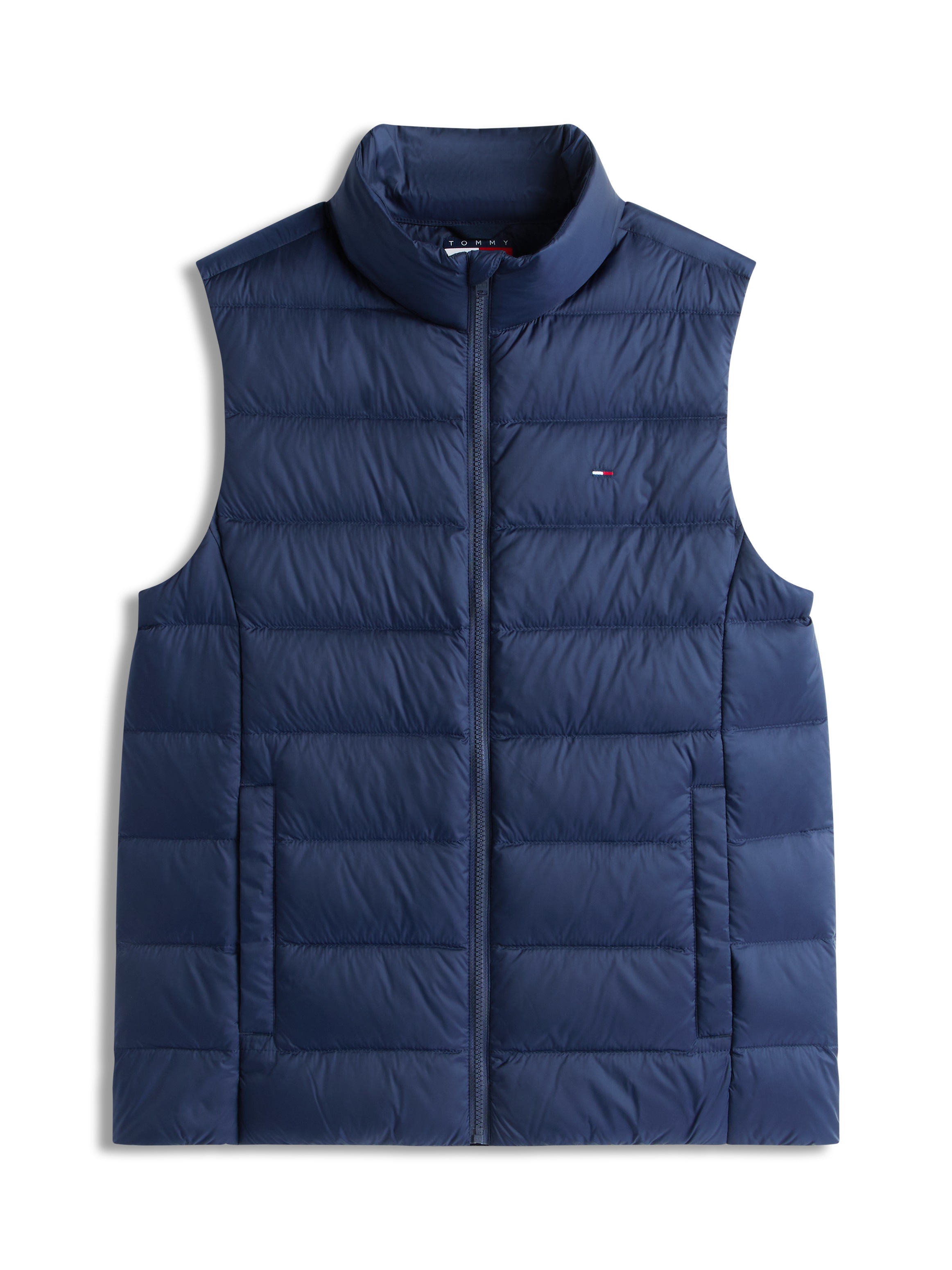 Tommy Jeans Lt Down Gilet Dark Night Navy Size L 3
