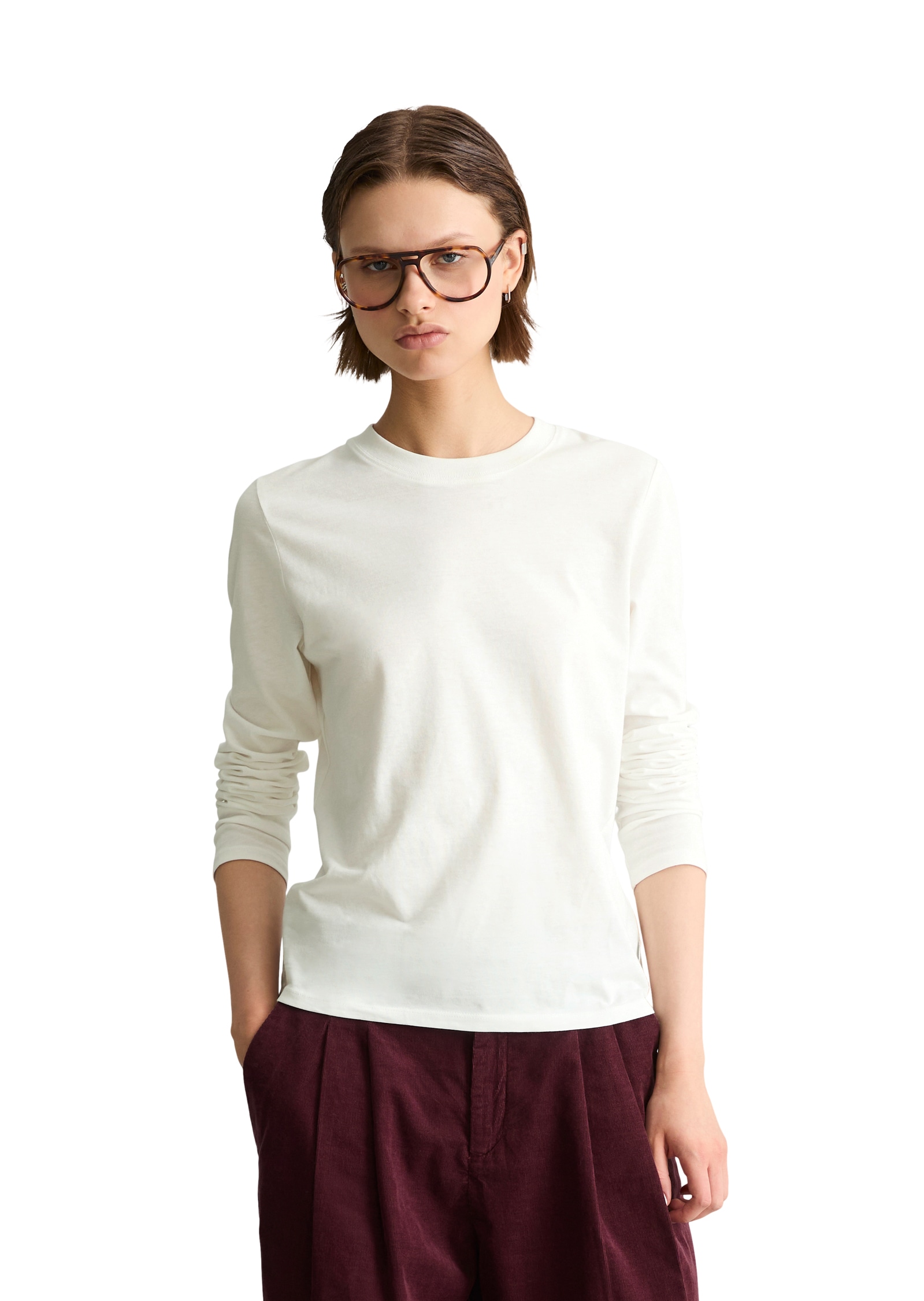 Marc OPolo DENIM Langarmshirt aus Organic Cotton