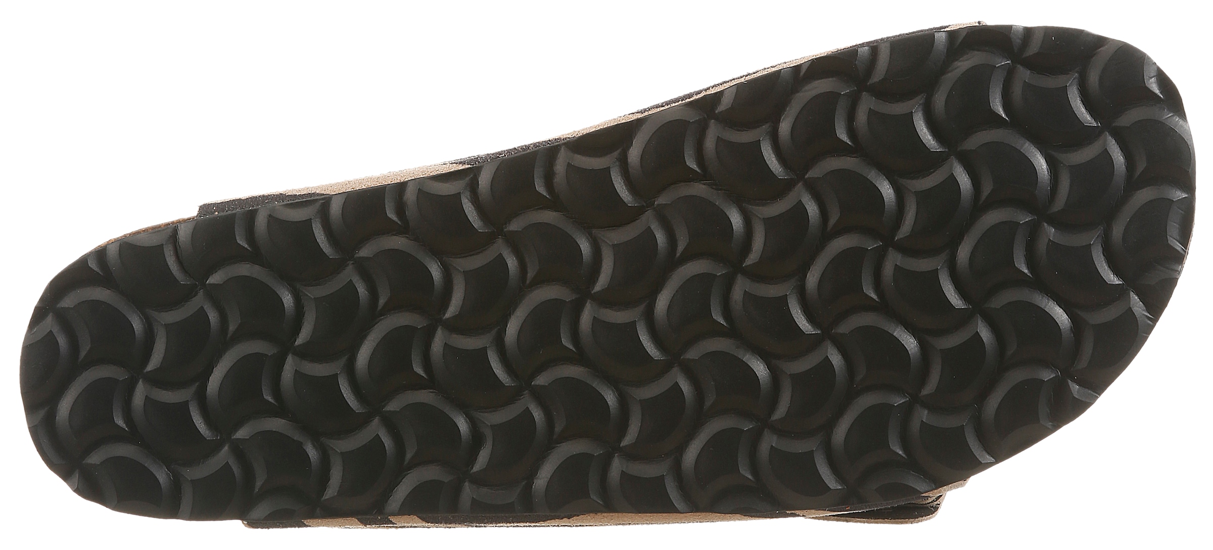 VERBENAS Pantolette »RANDEL ZEBRA«  Sommerschuh, Hausschuh, Urlaubsschuh mit zwei verstellbaren Schnallen