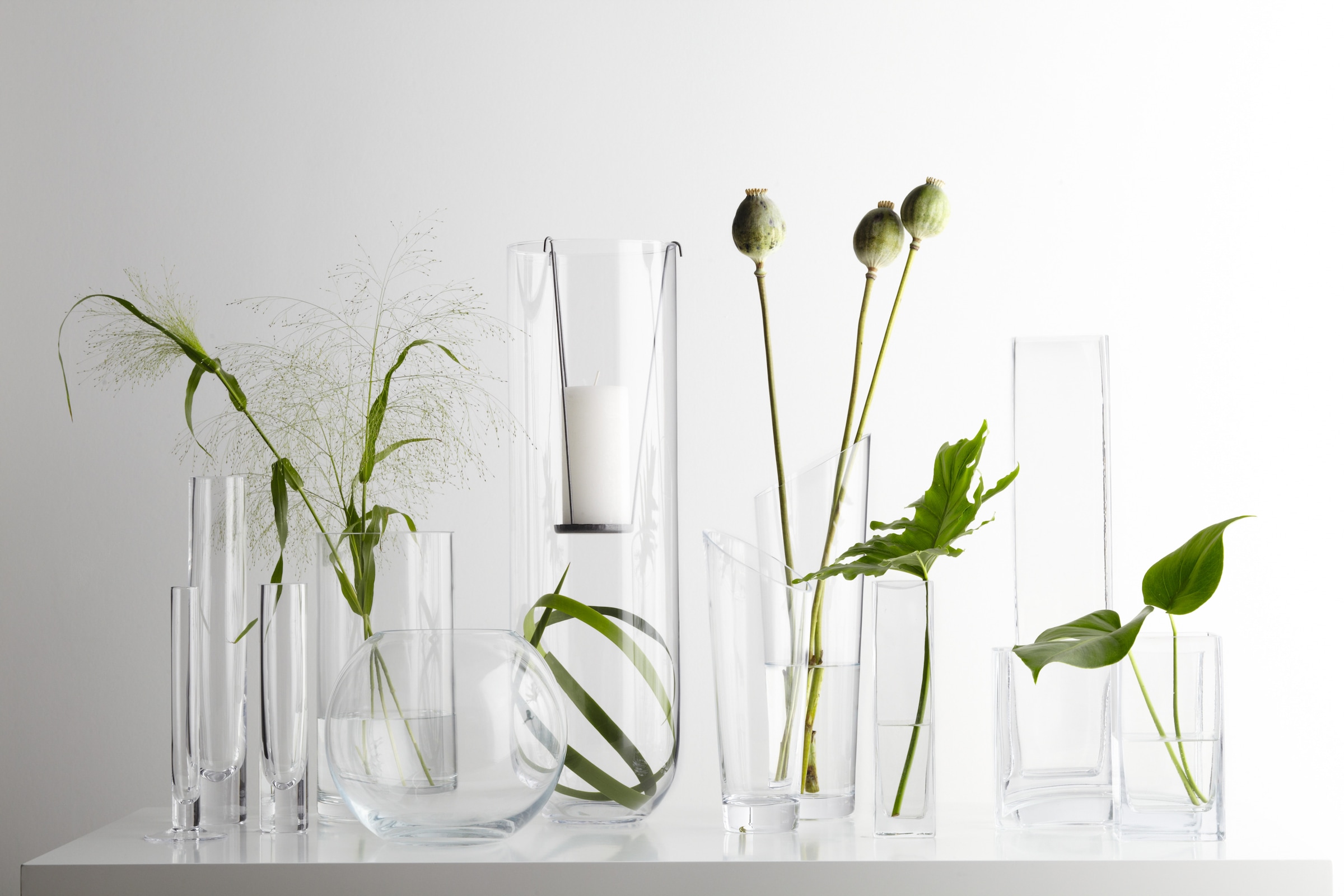 LEONARDO Tischvase »Dekovase DYNAMIC«, (1 St.), aus Glas, handgefertigt