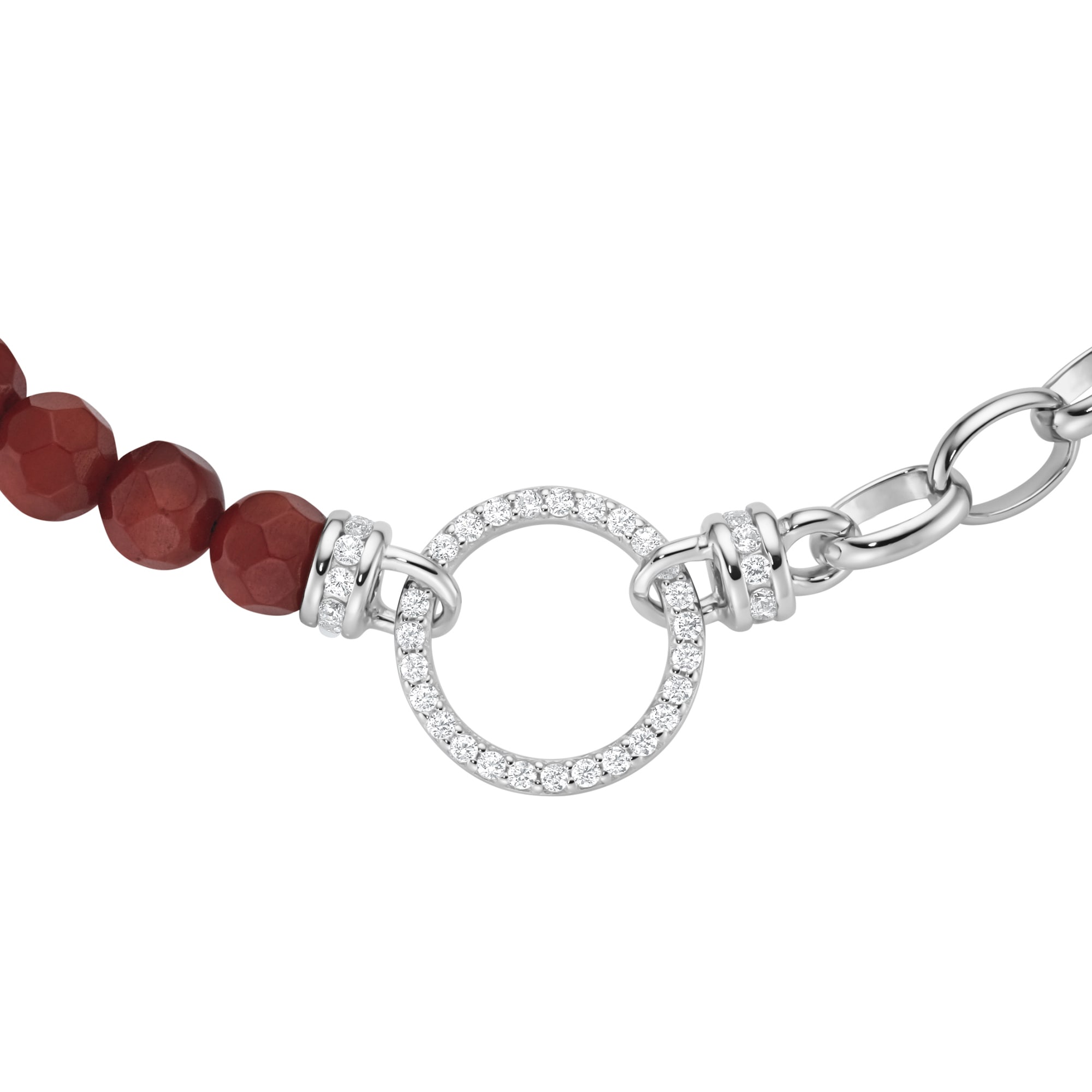 GIORGIO MARTELLO MILANO Armband »mit Ziersteinen, Silber 925«