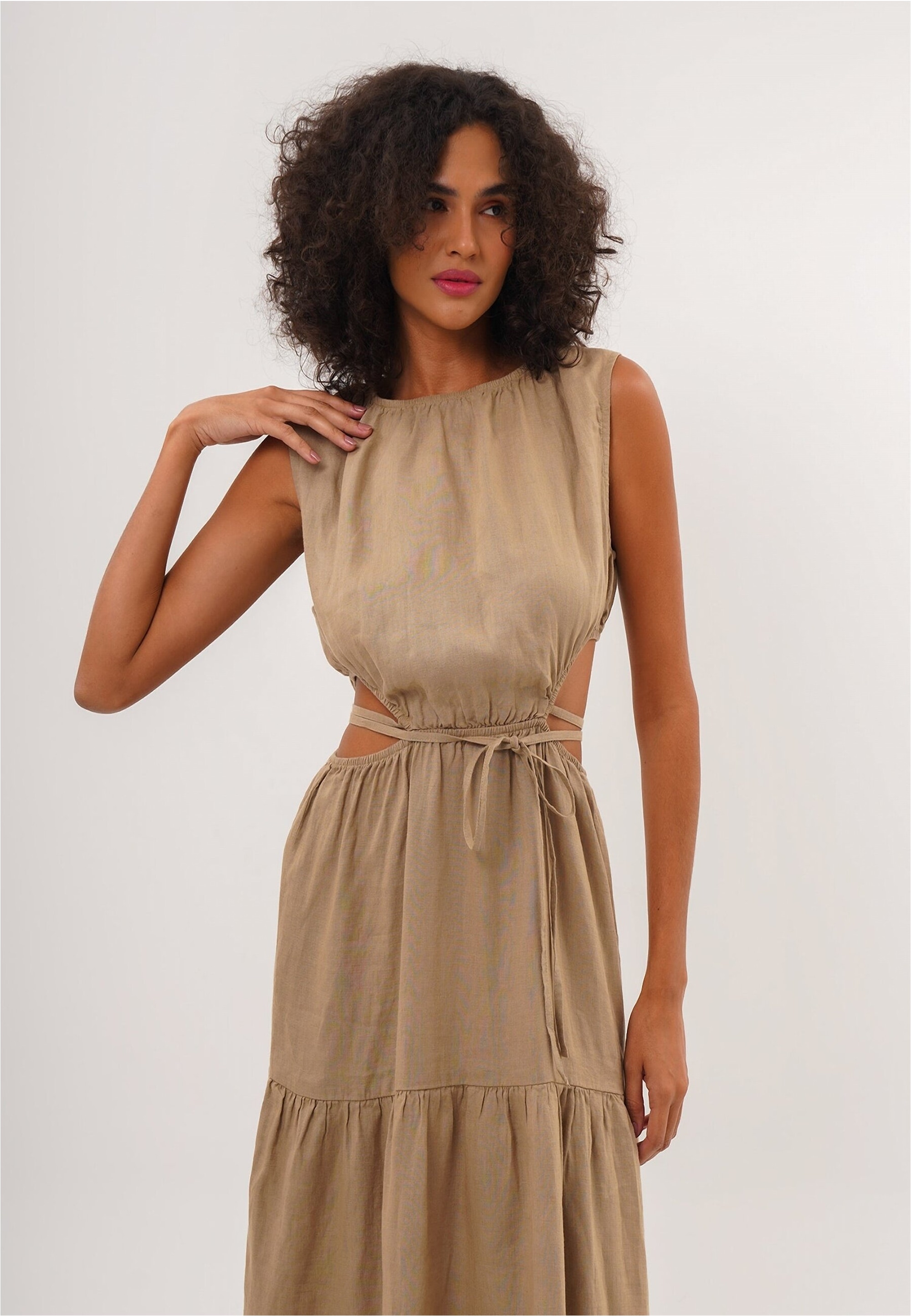 freshlions Jerseykleid »Lilia«, mit raffinierten Faltendetails