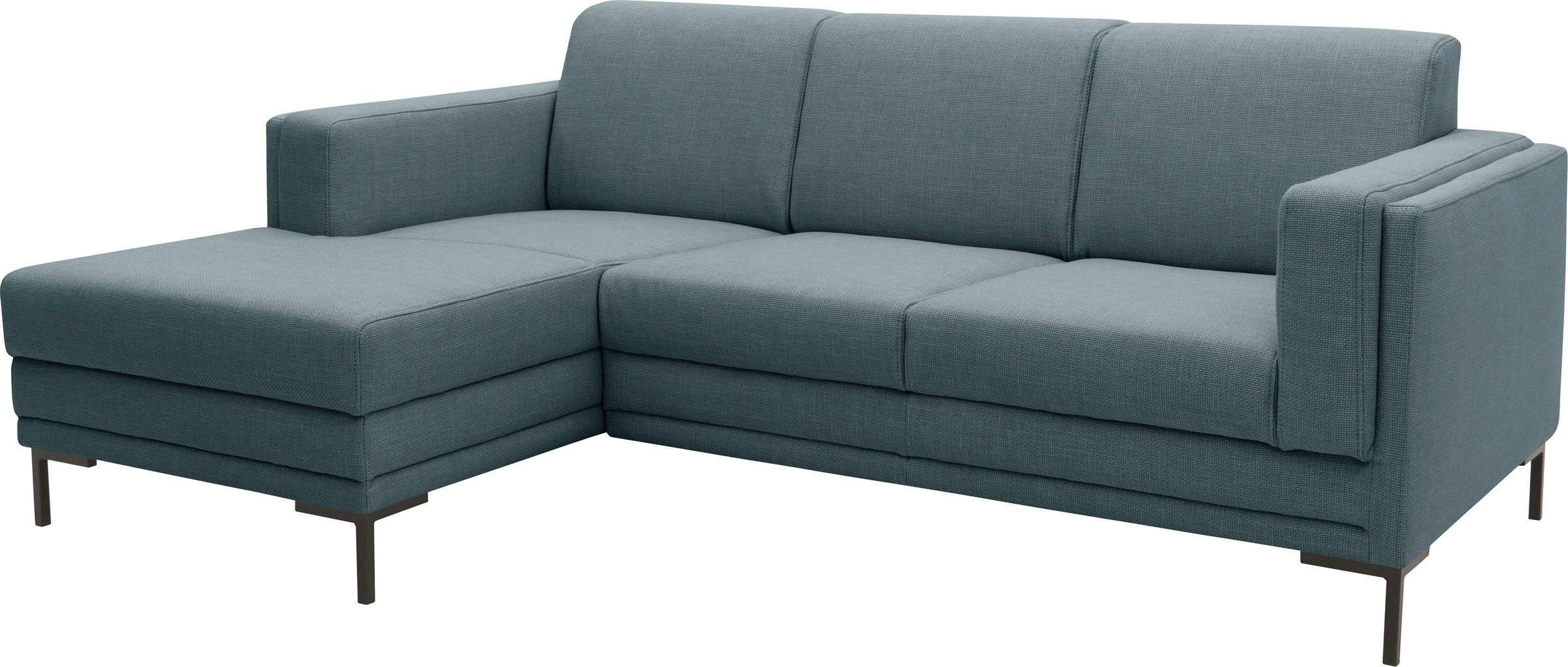 LOOKS by Wolfgang Joop Ecksofa »LOOKS VII L-Form«, klare Linien, edles Design