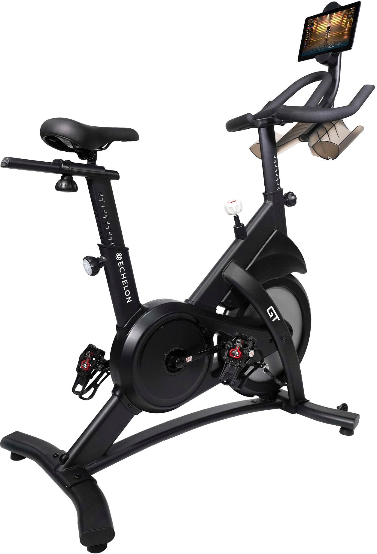 ECHELON Speedbike "GT Smart Connect", ohne Unterlegmatte, schwarz, Heimtrainer, 136 kg max. Benutzergewicht, Fahrrad, 32 Widerstandsstufen