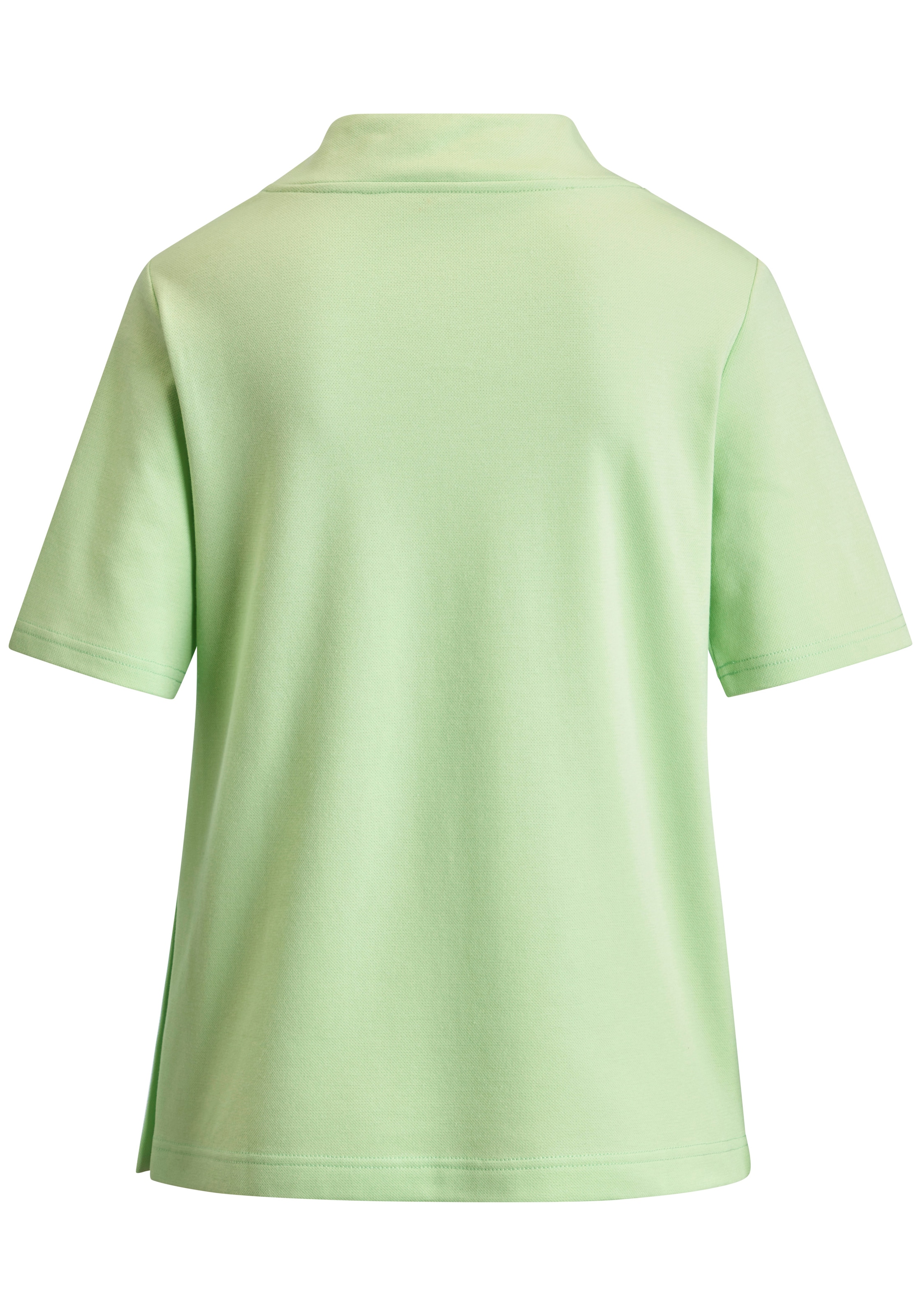 H.I.S Kurzarmshirt »mit metallischen Details« 1 aus strukturiertem Baumwoll-Mix