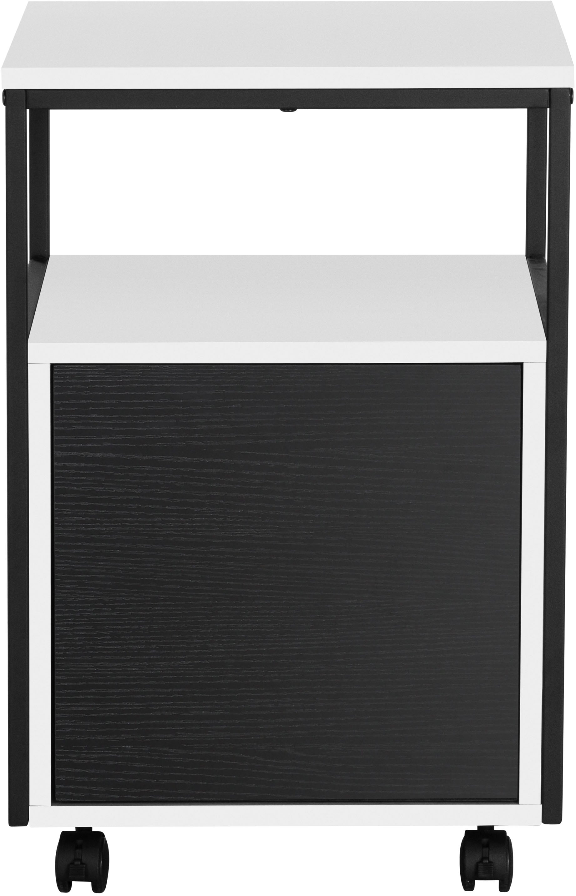 INOSIGN Rollcontainer »Korpo«, Metallgestell, Push-to-open, feststellbare Rollen, Breite 40 cm