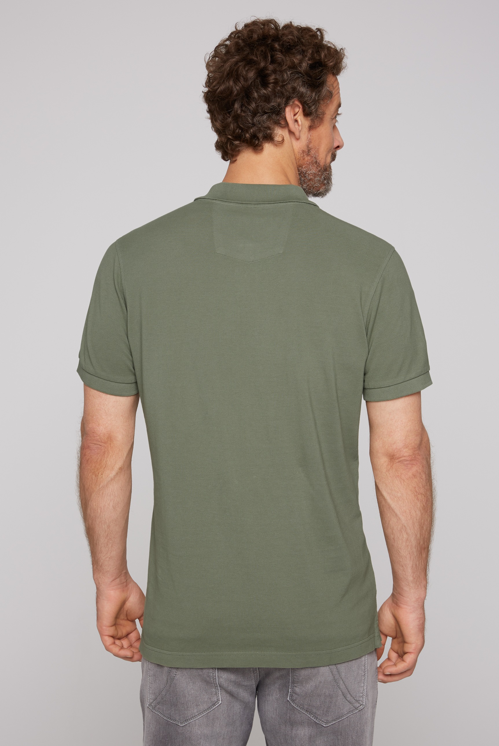 CAMP DAVID Poloshirt, mit Seitenschlitze