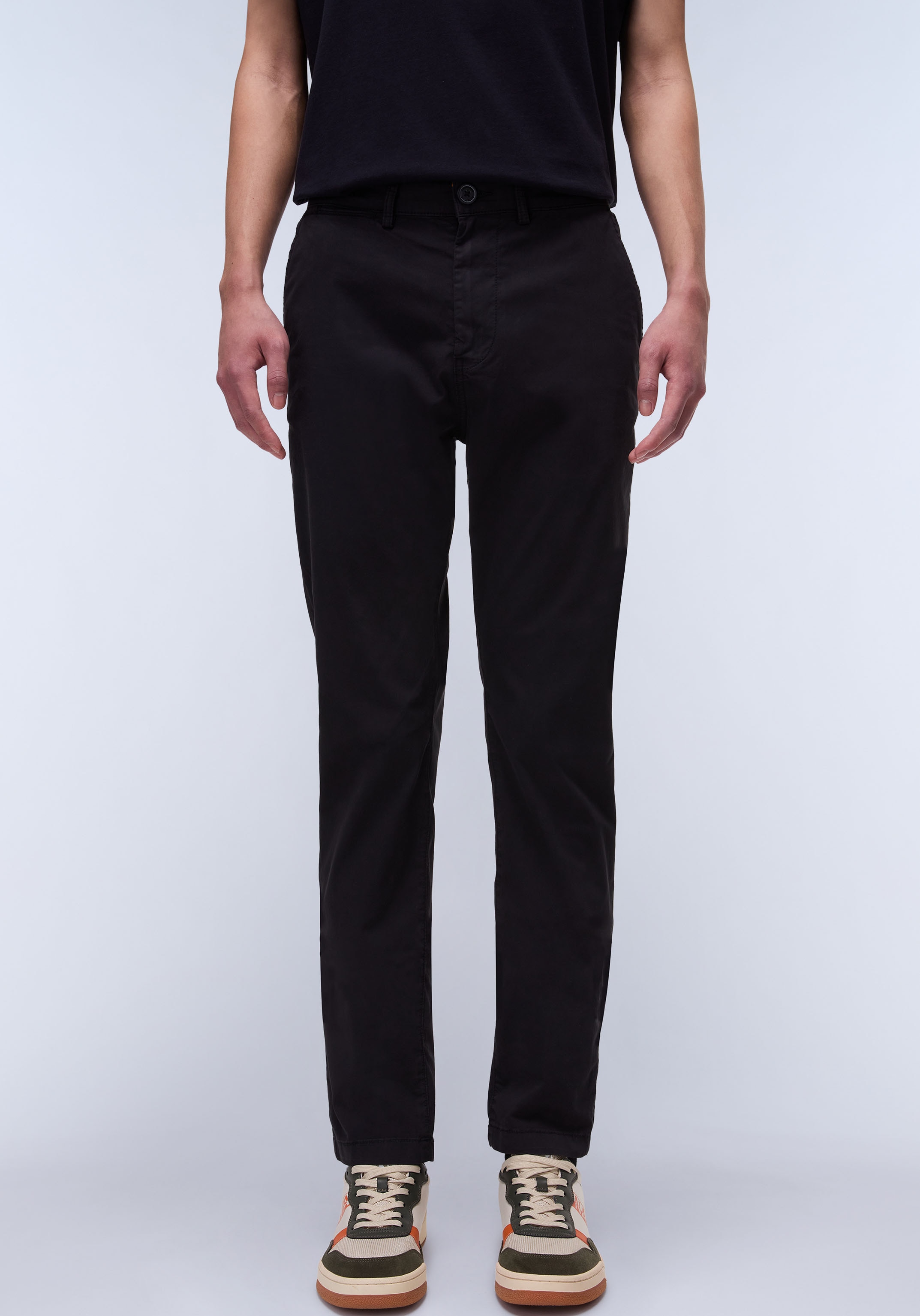 Napapijri Stoffhose "M-PUYO SUM" Aus leichter Baumwolle mit Stretchanteil günstig online kaufen