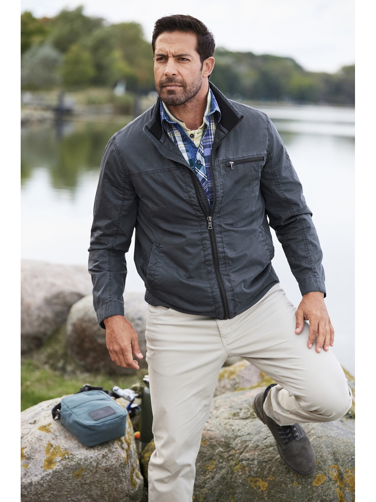 Jan Vanderstorm Fieldjacket »Fieldjacket STRUDAR«, (1 St.)