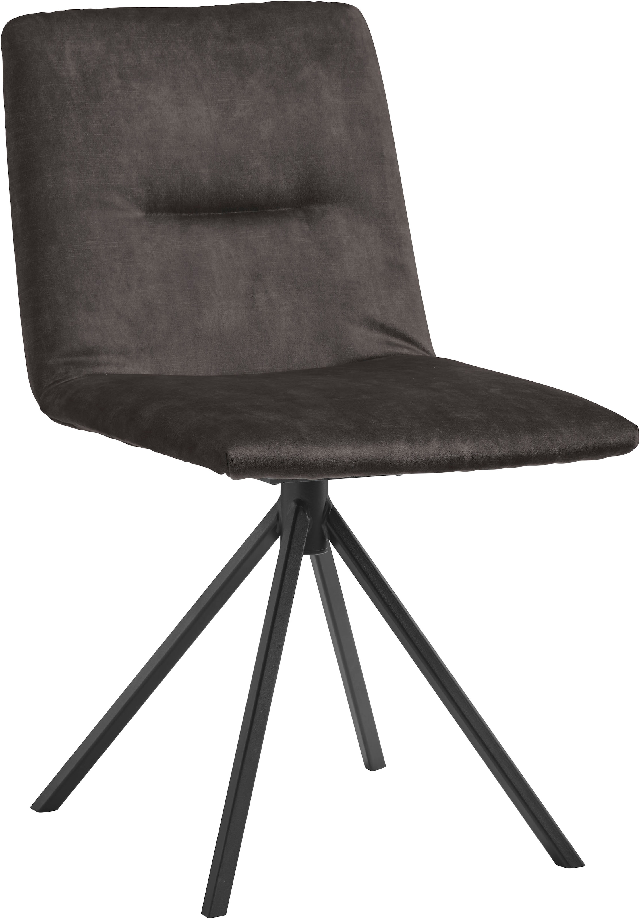 Musterring Polsterstuhl "JustB SP500" () 1 Stk. Veloursstoff ohne Armlehne, günstig online kaufen