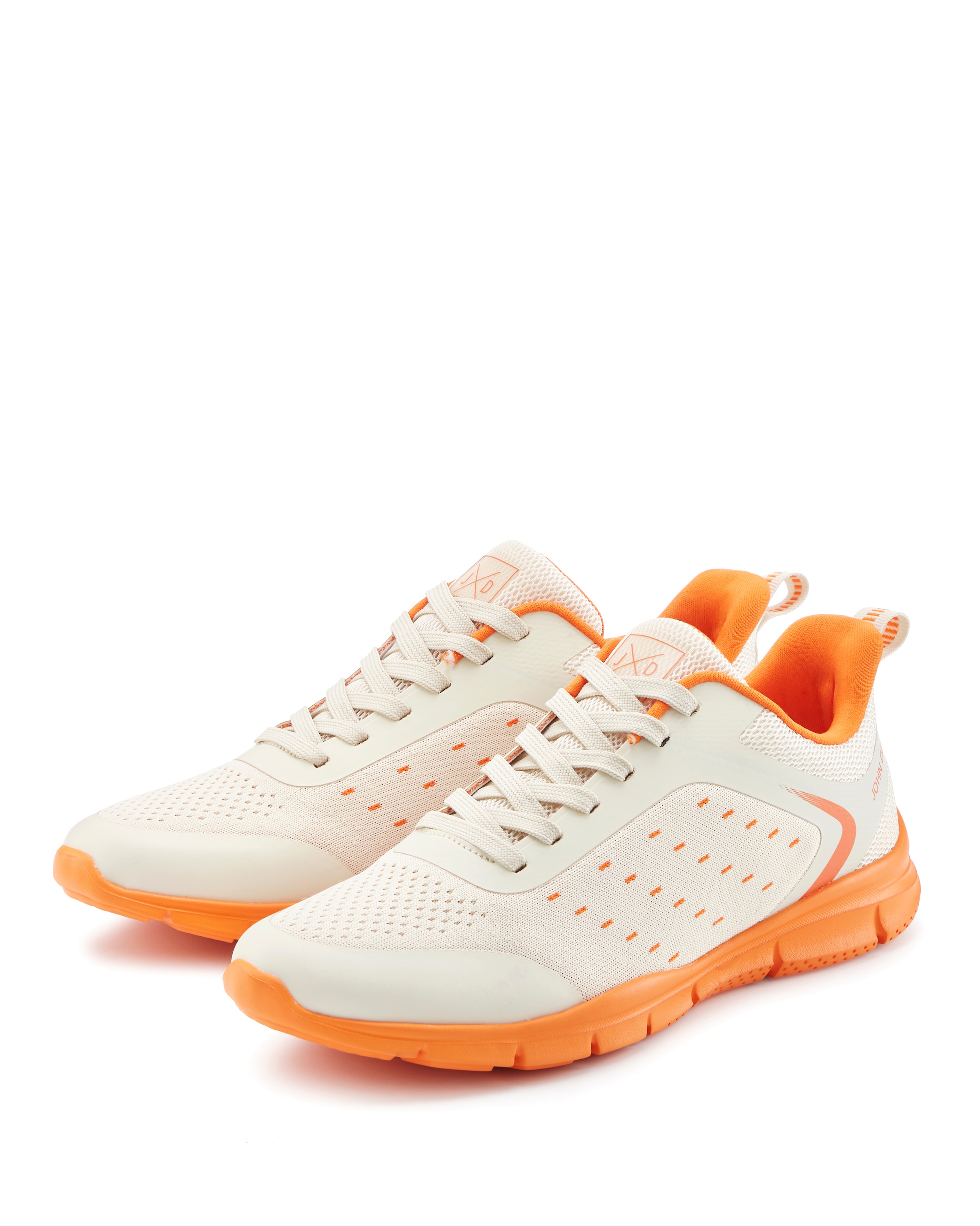 John Devin Sneaker "Schnürschuh, Freizeitschuhe, Schnürhalbschuhe, Halbschuh, Turnschuh" im sportiven Look mit farbiger und flexibler Sohle VEGAN