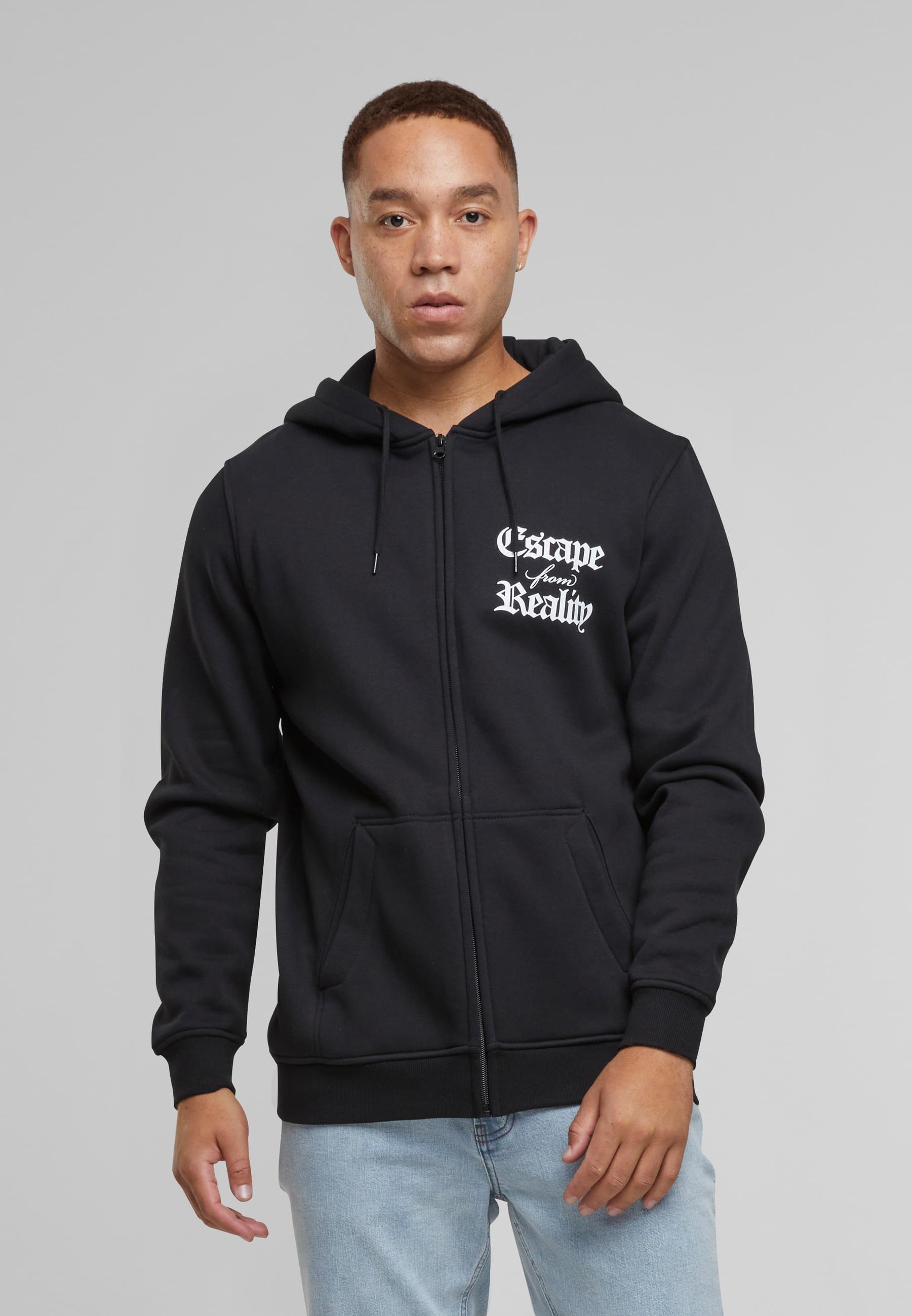 MisterTee Sweatjacke »MisterTee Escape From Reality Zip Hoody«