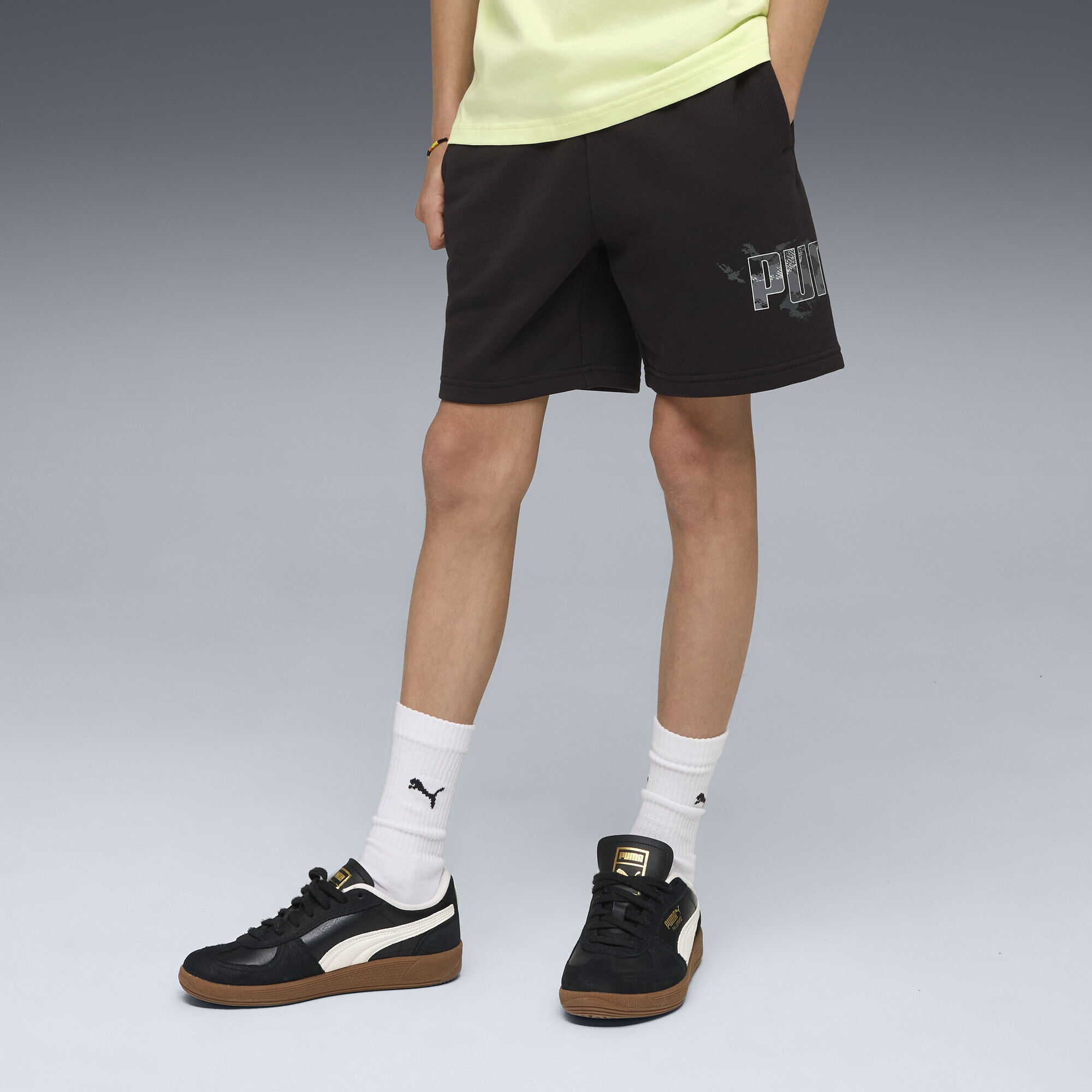 PUMA Sporthose »Essentials Camo Shorts Jungen«