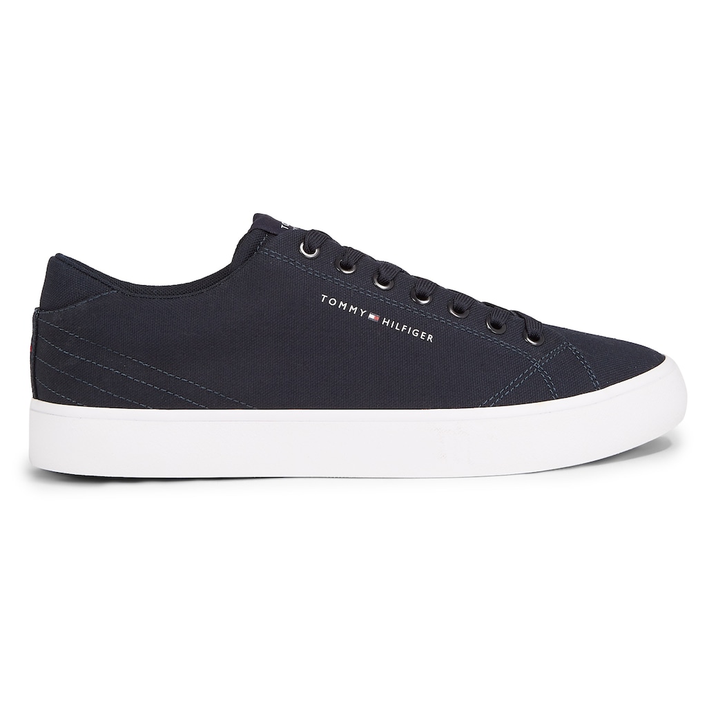 Tommy Hilfiger Sneaker »TH HI VULC LOW CANVAS«