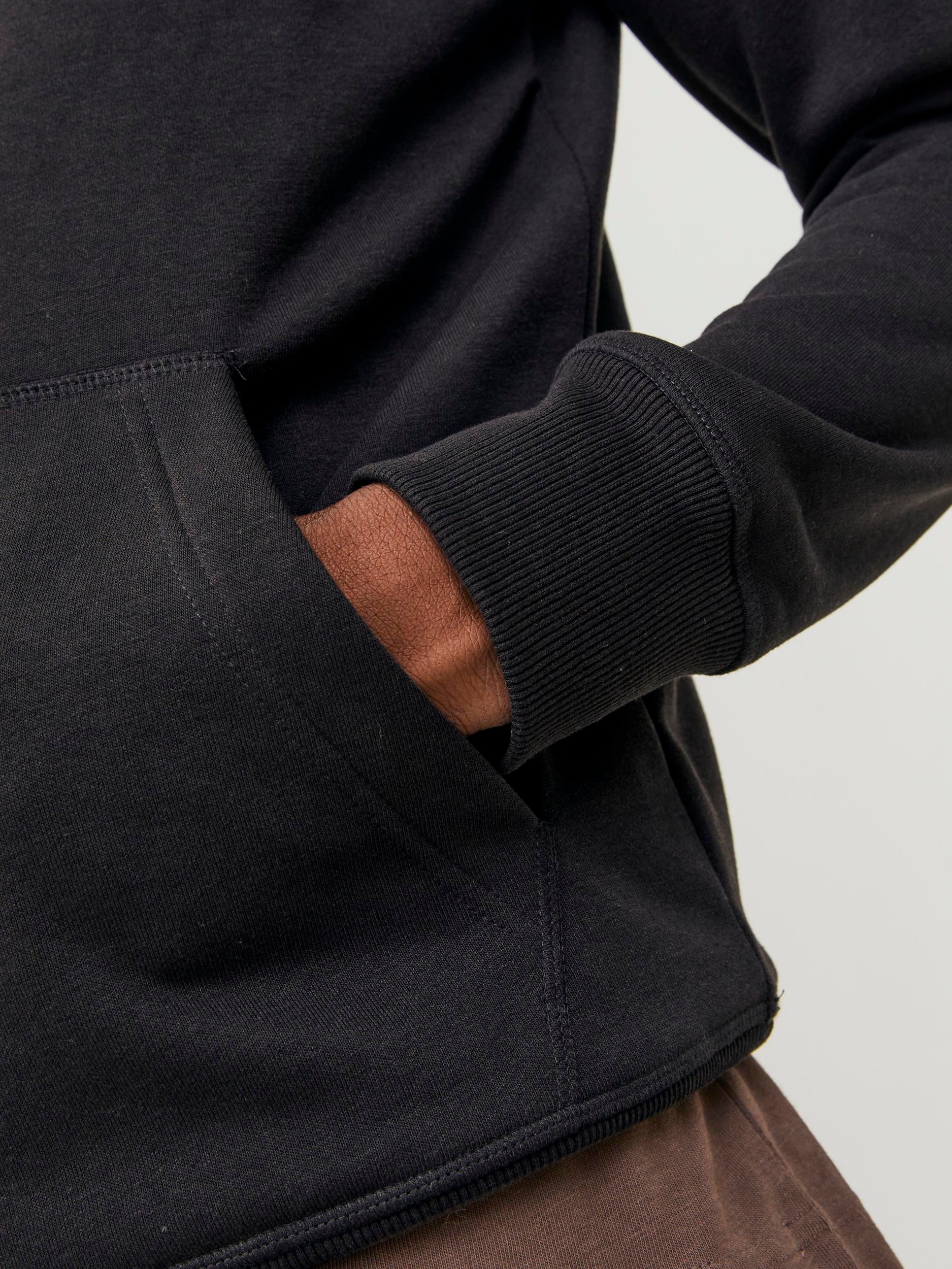 Jack & Jones Kapuzensweatshirt »JCOBLACK SWEAT HOOD CH«