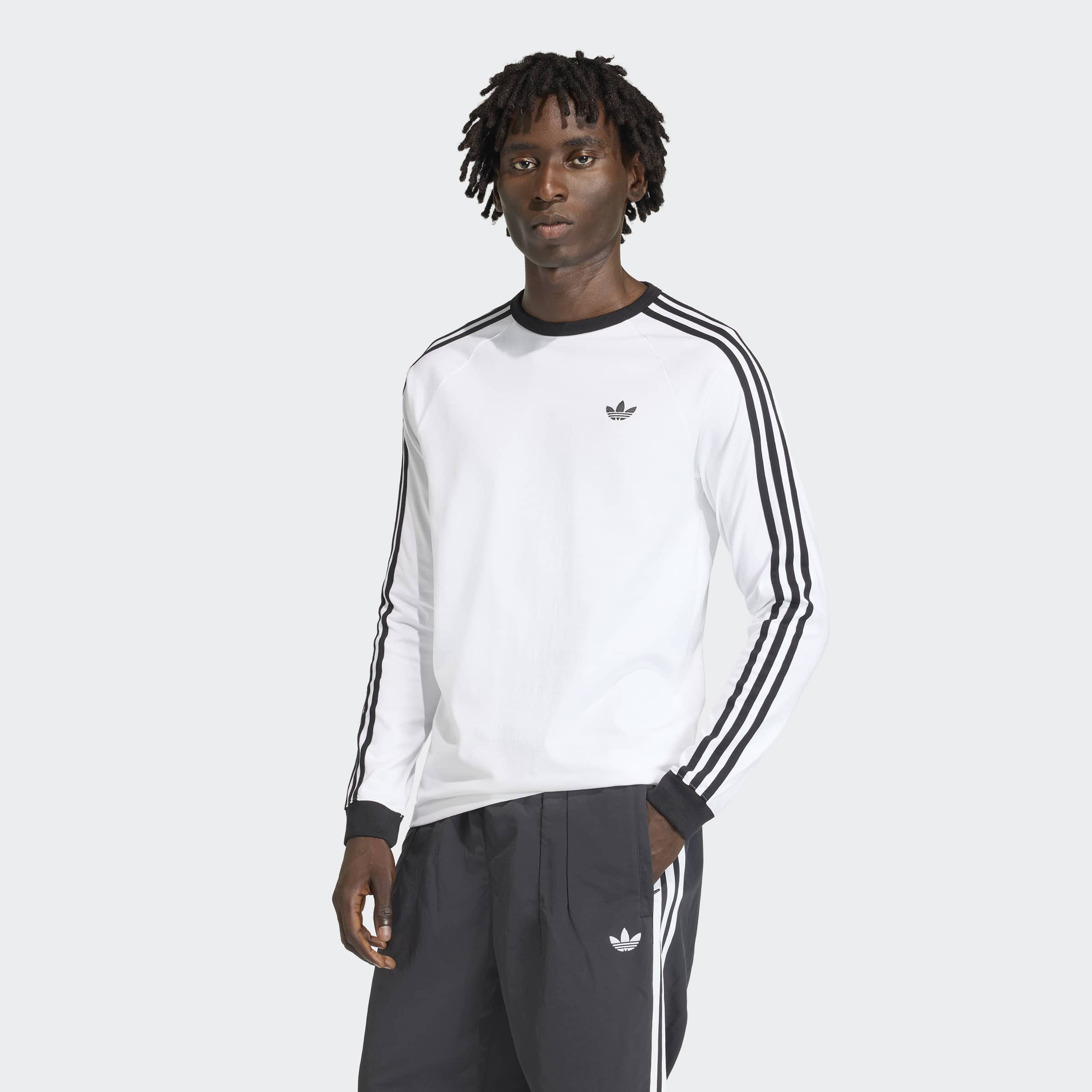 adidas Originals Langarmshirt "3-STREIFEN LONGSLEEVE" günstig online kaufen