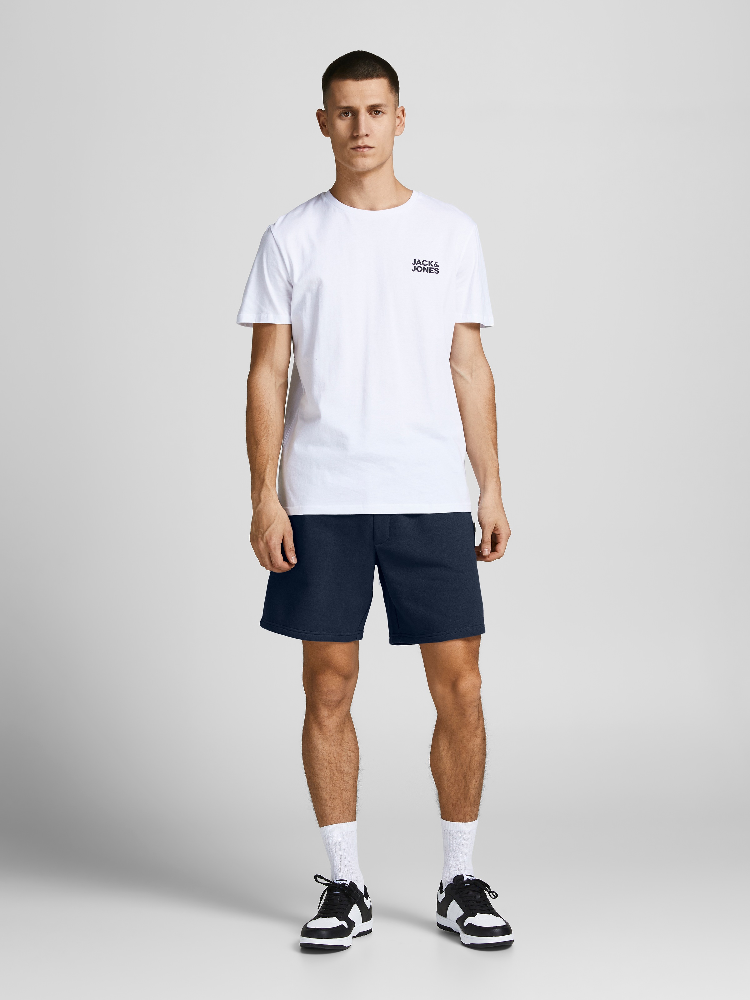 Jack & Jones Sweatshorts "JPSTGORDON BRADLEY SWEAT SHORTS MID", mit elastis günstig online kaufen