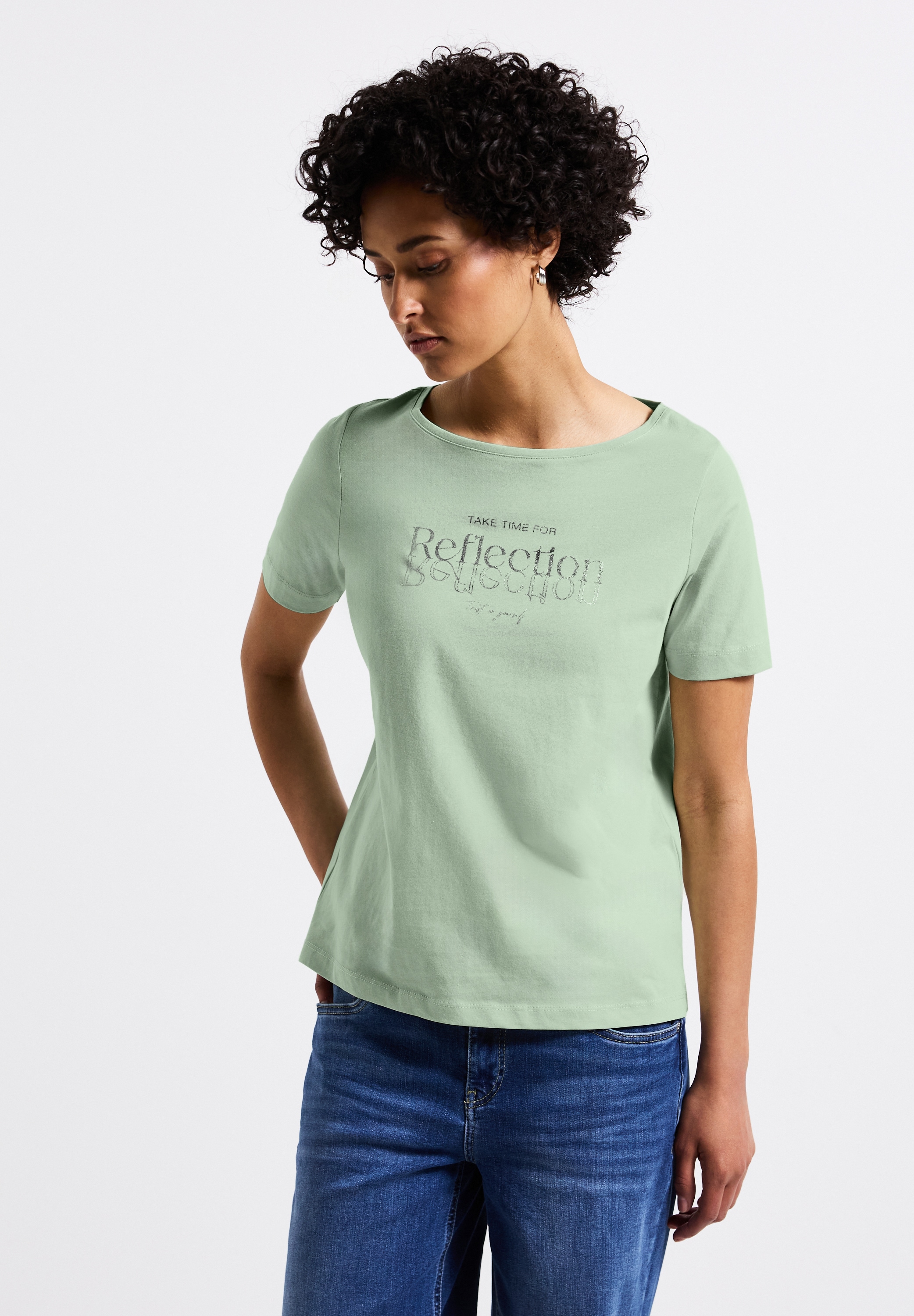 STREET ONE T-Shirt, aus reiner Baumwolle günstig online kaufen