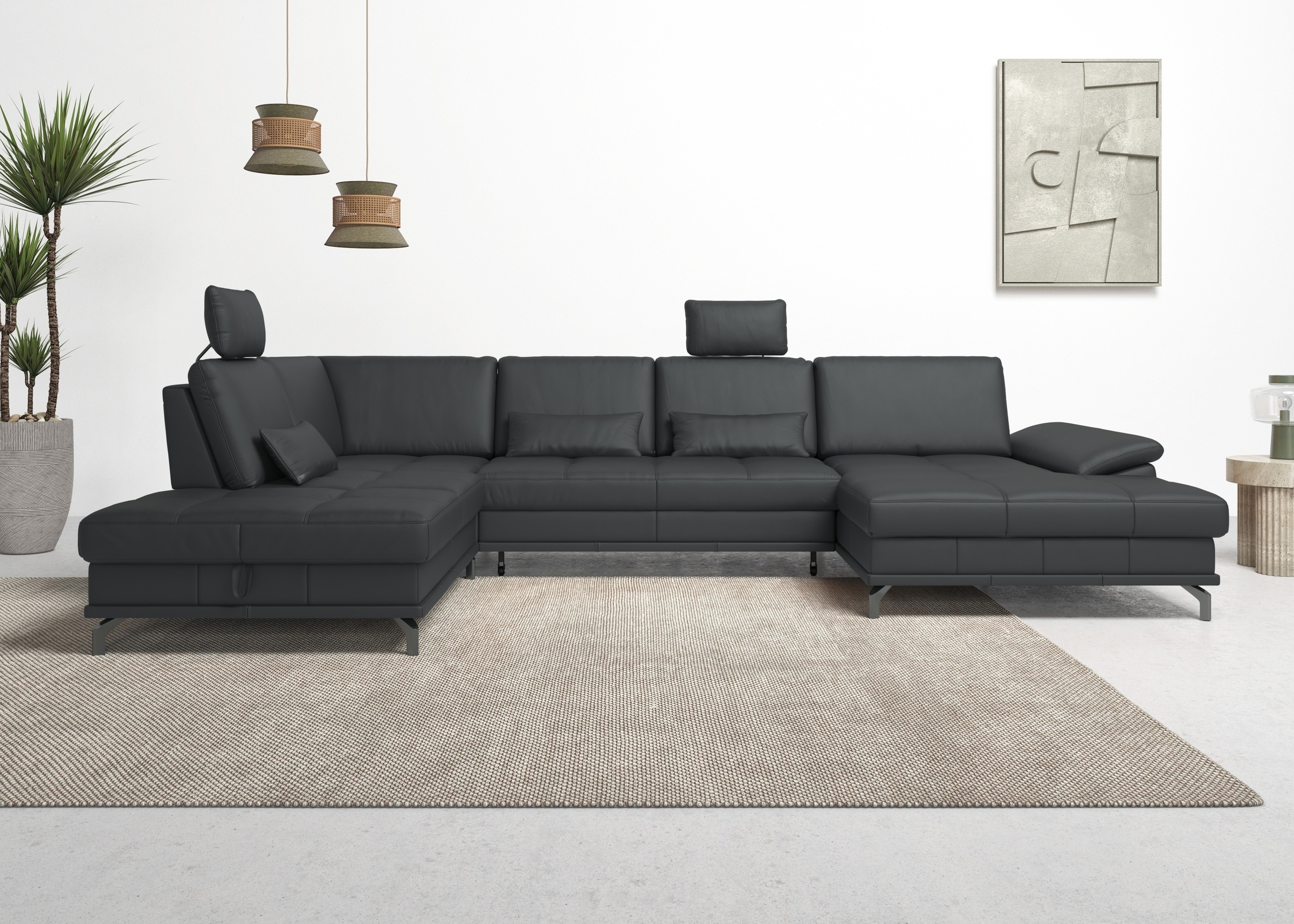 OTTO Home Costello U-Shape Sectional Sofa 7