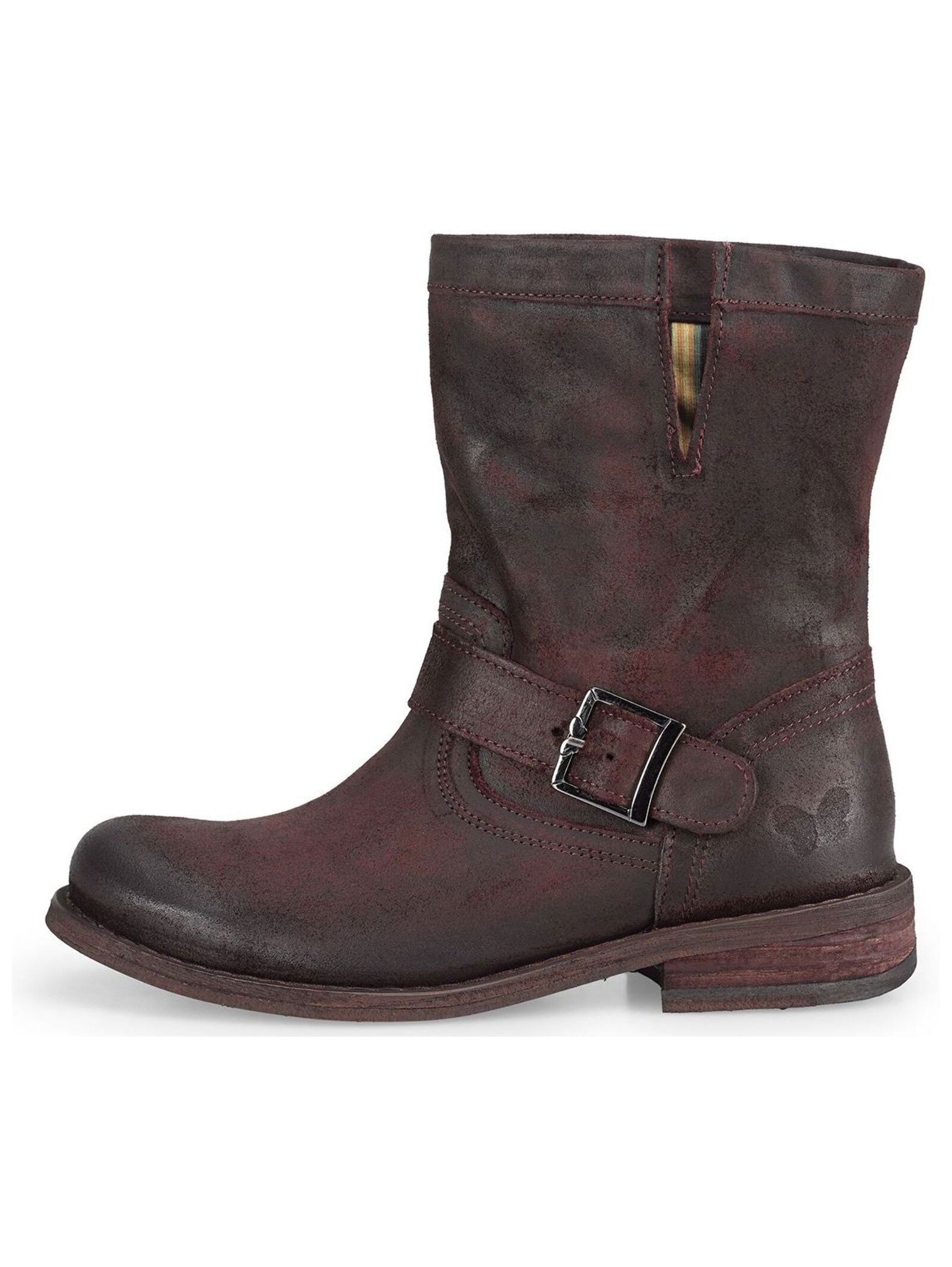 Felmini Bikerboots »Felmini Stiefelette Veloursleder«