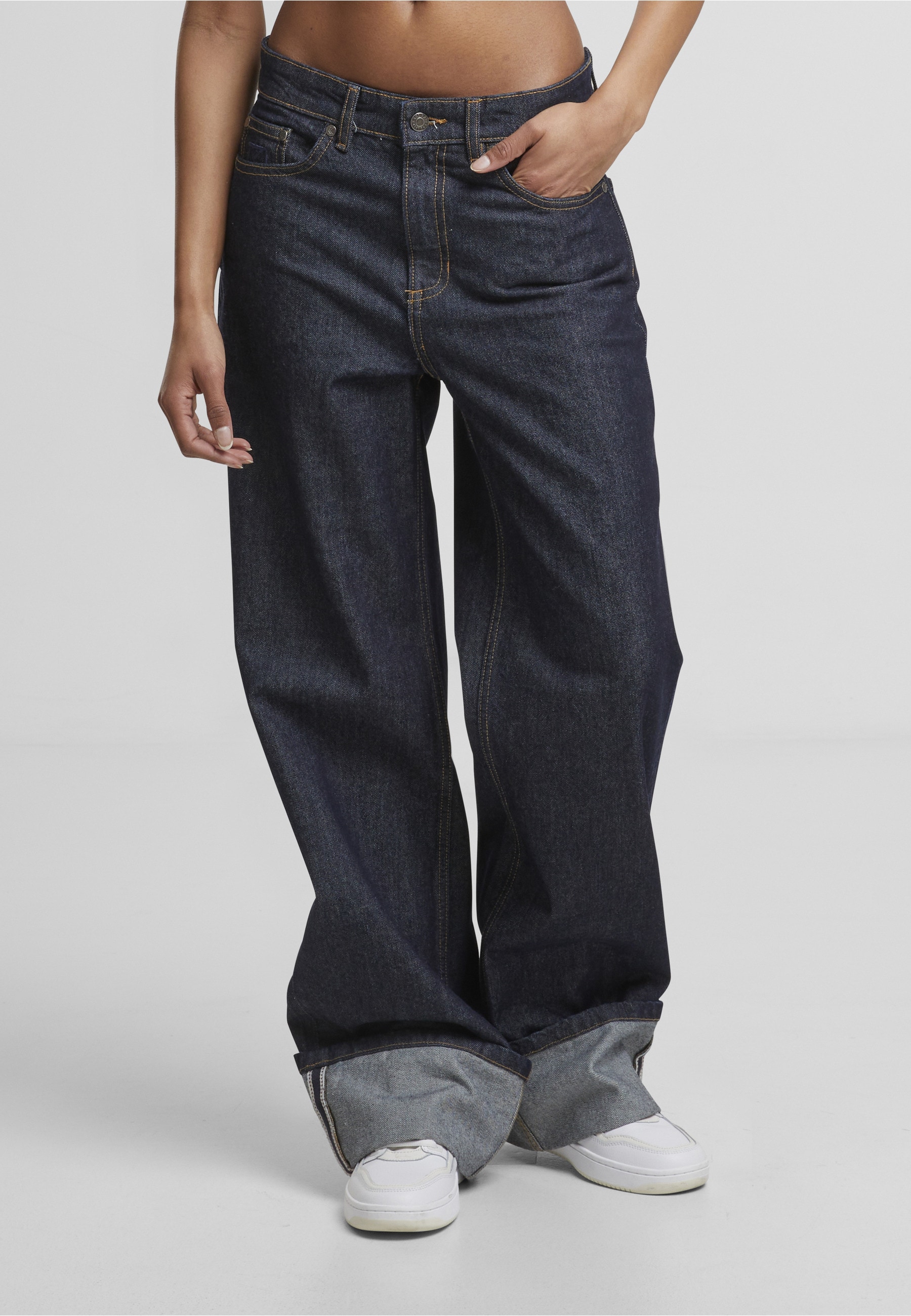 Karl Kani Bequeme Jeans »Karl Kani Signature Rinsed Straight Leg Denim Pants«