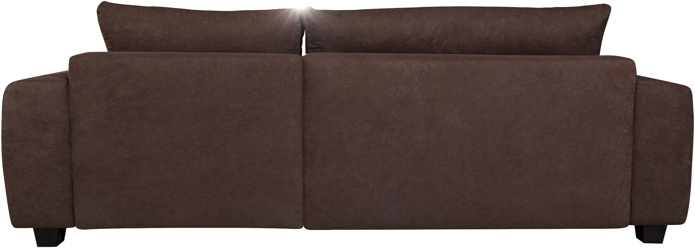 COLLECTION AB Ecksofa Ecksofa,Schlaffunktion,Bonnelfederkern,Rückenkissen