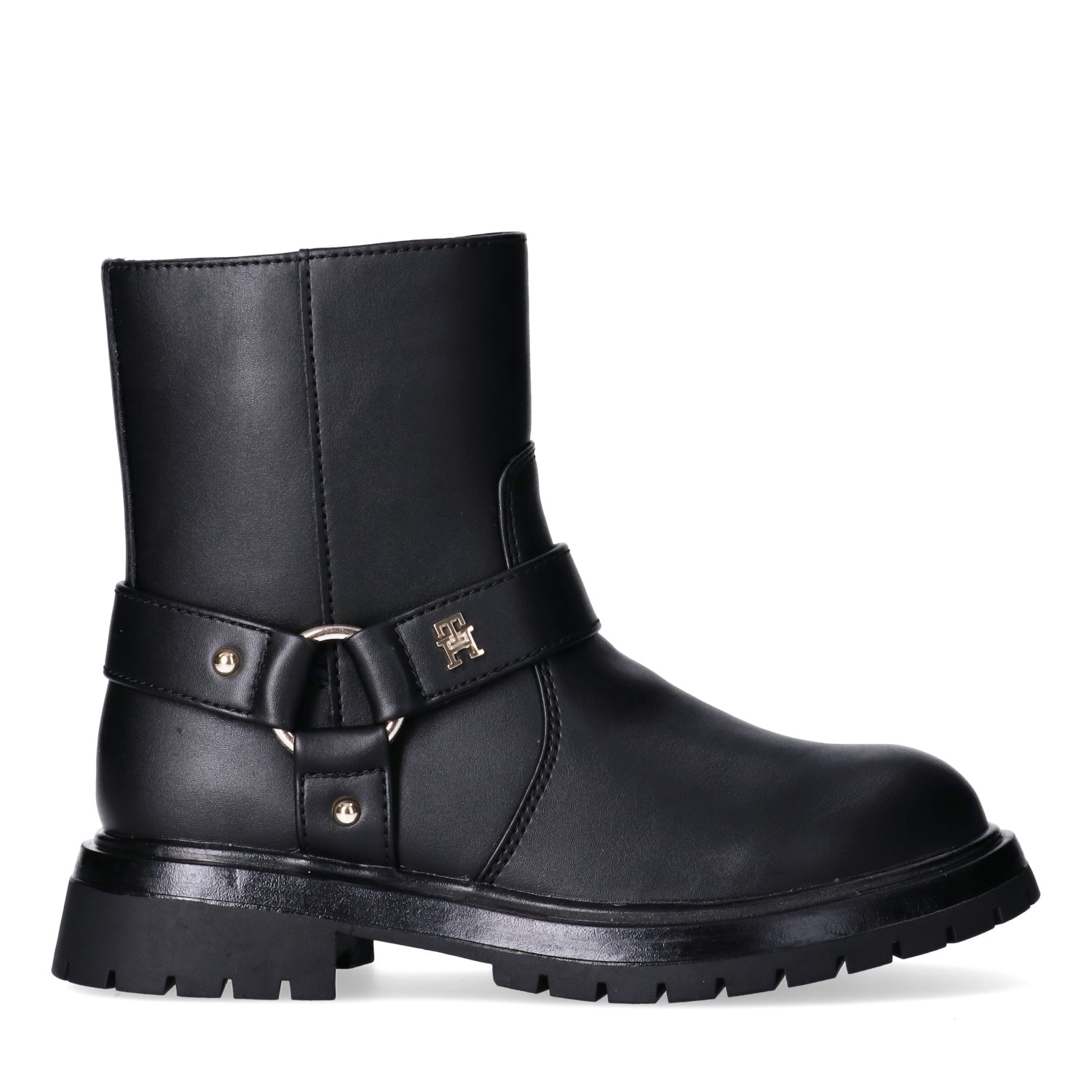 Tommy Hilfiger Bikerboots, Biker Boots, Winterboots mit Blockabsatz