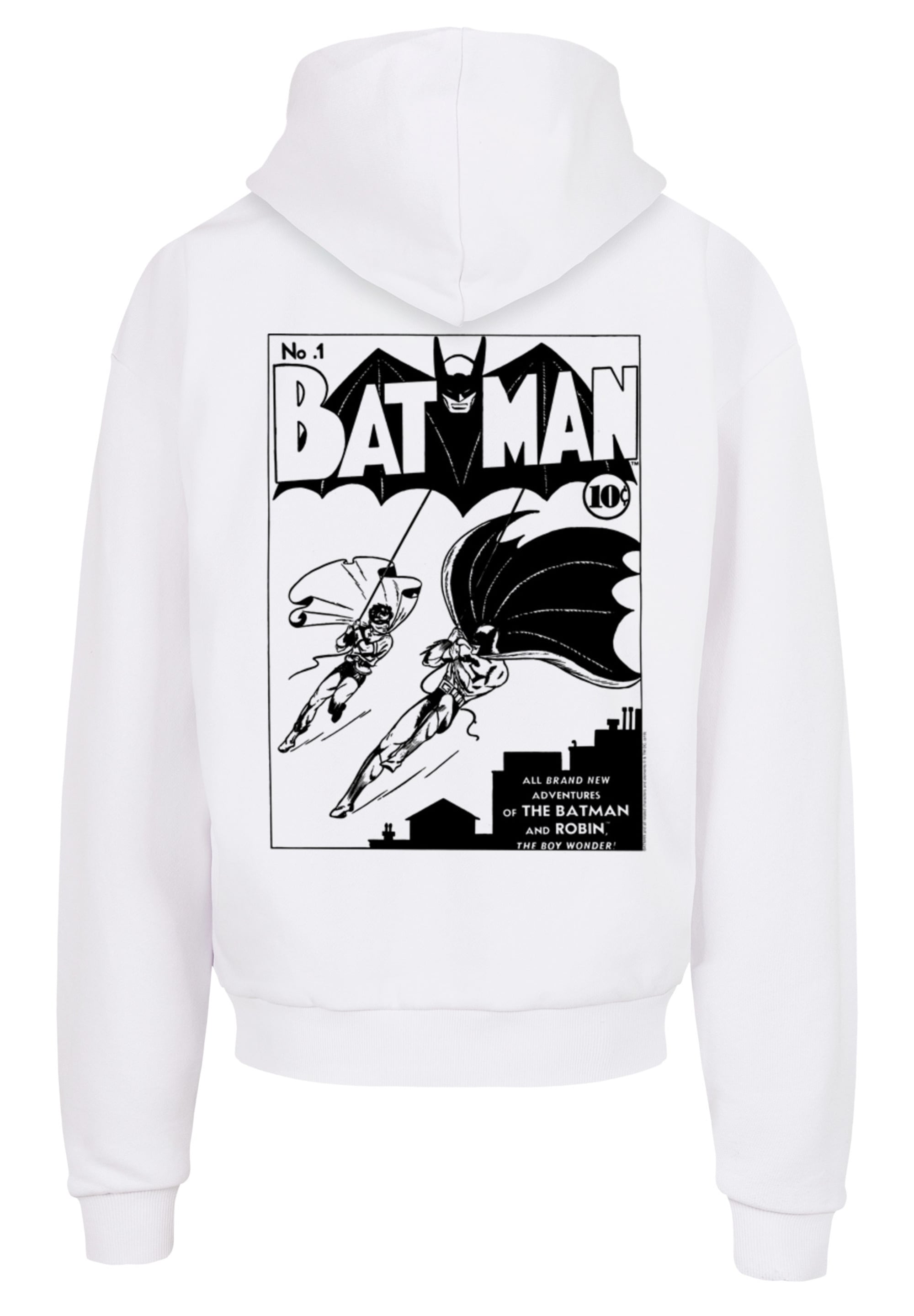 F4NT4STIC Kapuzenpullover »DC Comics Batman No. 1 Mono«, Print