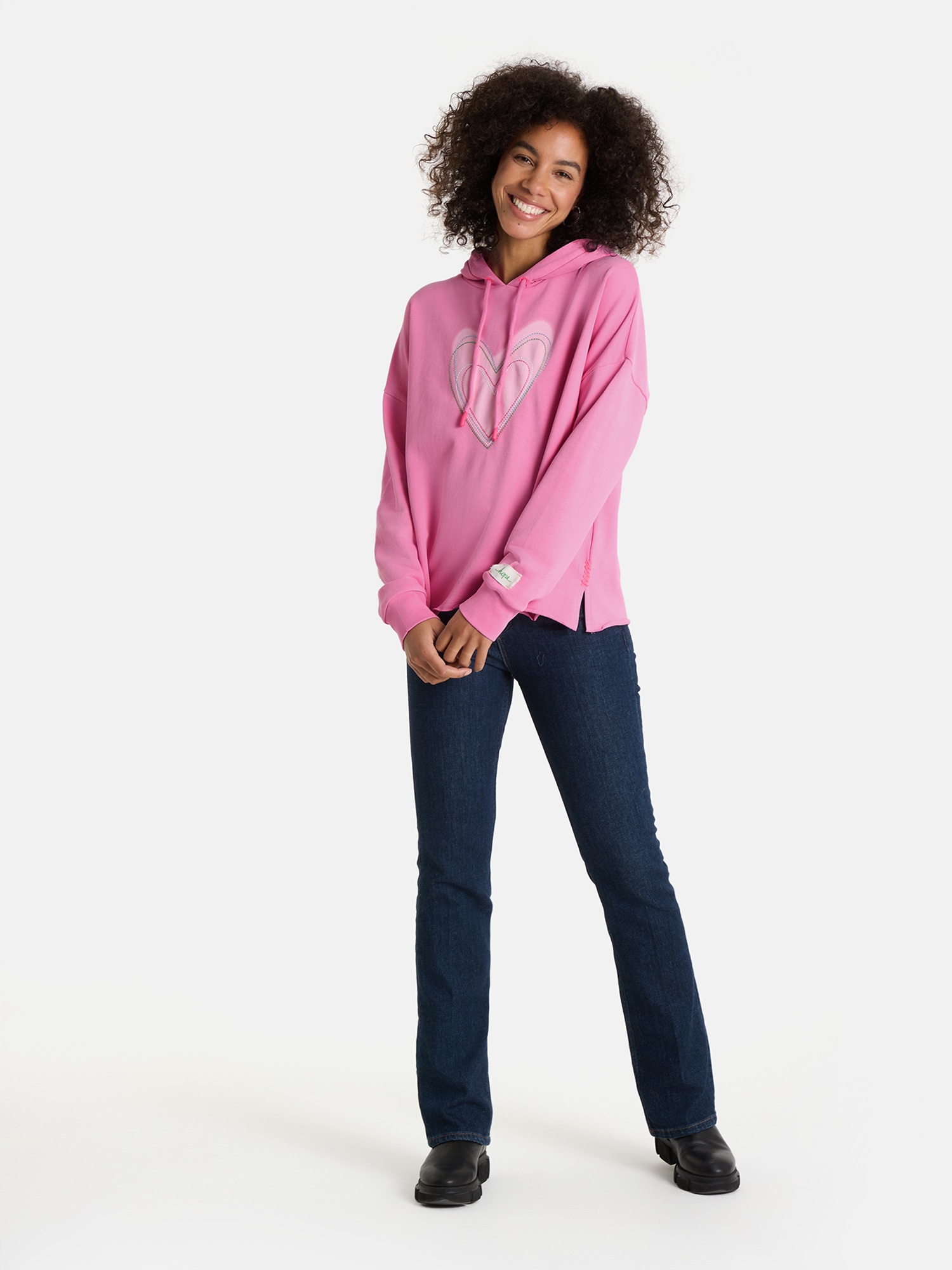 Lieblingsstück Kapuzensweatshirt »CyrenaL«, aus reiner Baumwolle
