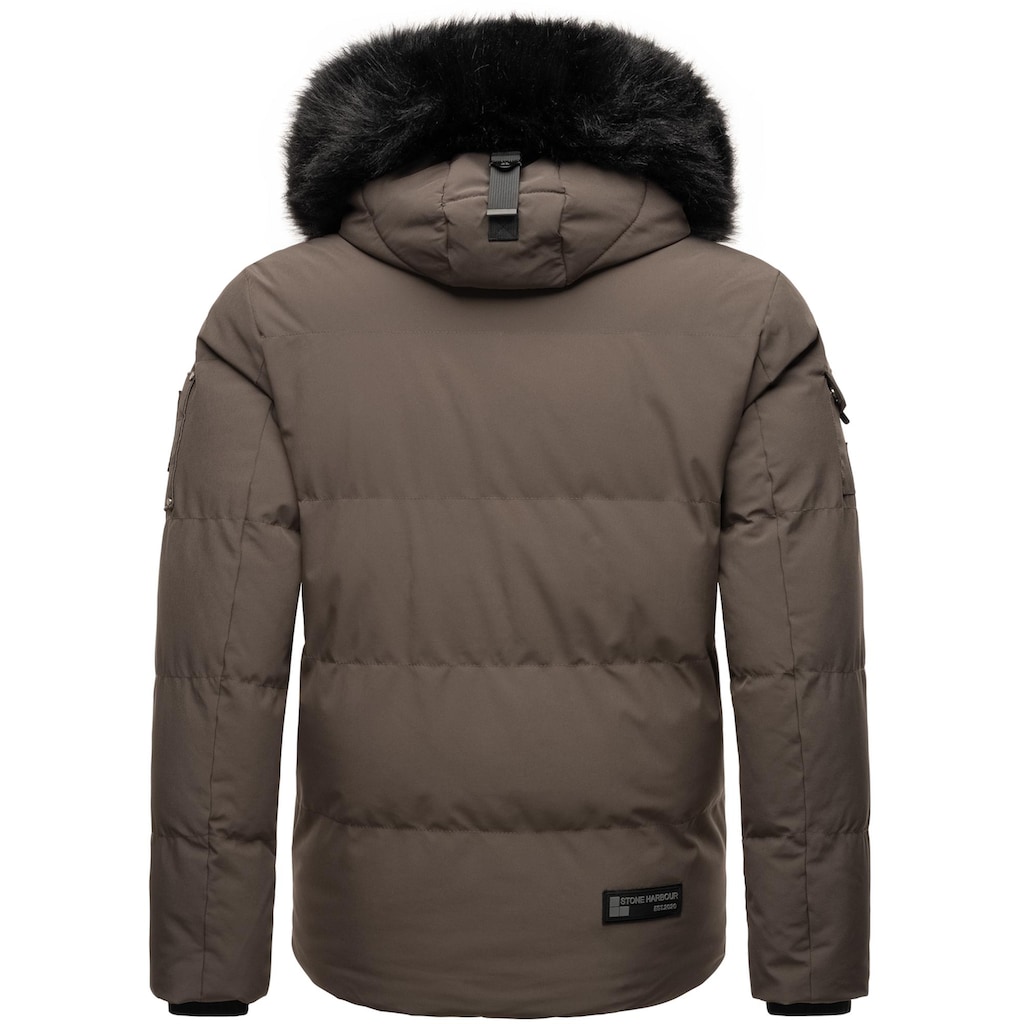 Stone Harbour Winterjacke »Halvaar«, mit Kapuze