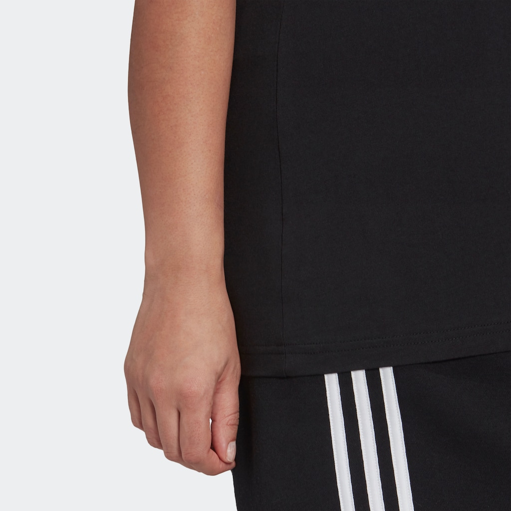 adidas Sportswear T-Shirt »ESSENTIALS LOGO – GROSSE GRÖSSEN«