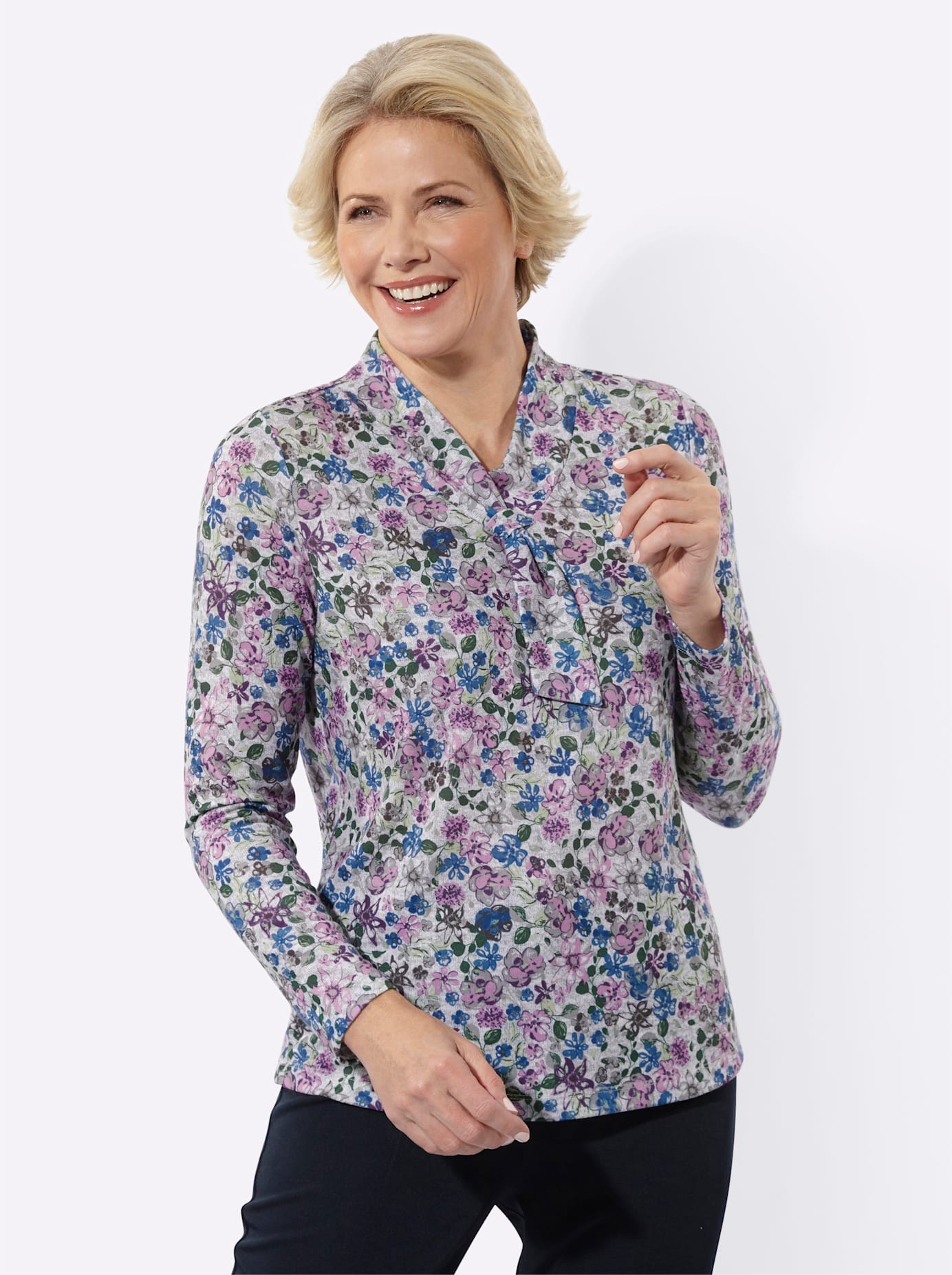 Classic Langarmshirt "Winter-Shirt" 1