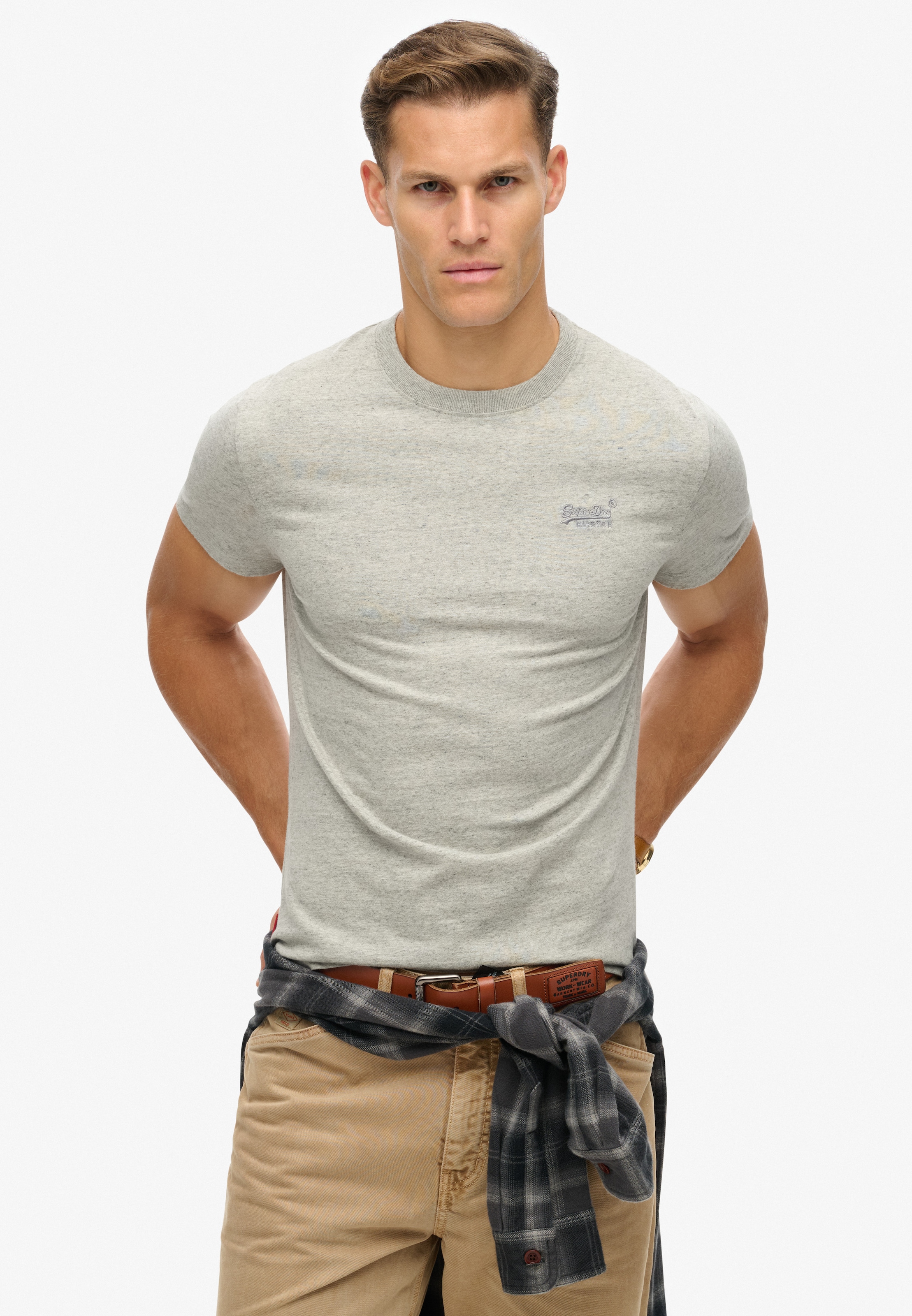 Superdry Rundhalsshirt "Organic Cotton Essential Logo T-Shirt" günstig online kaufen