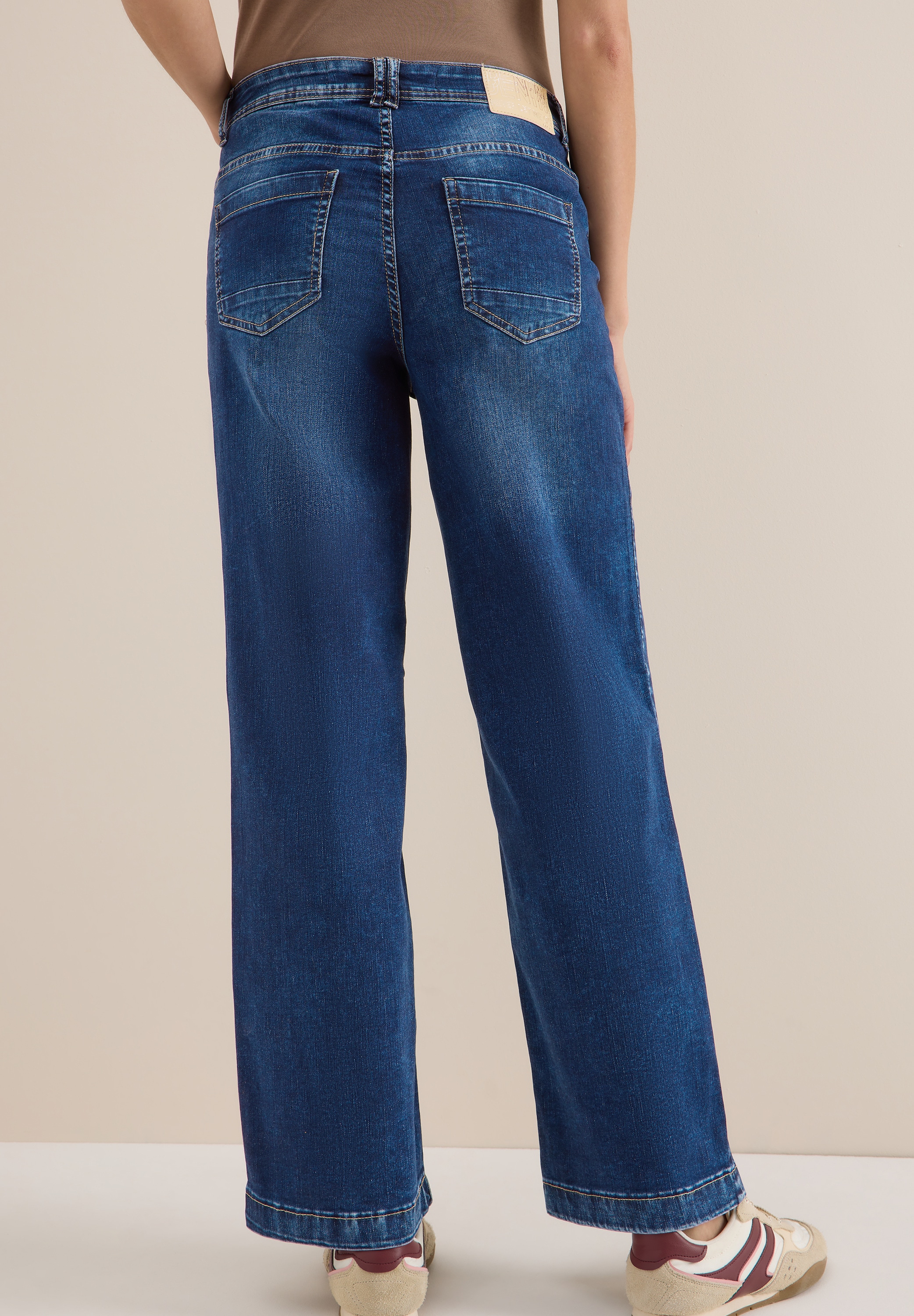 Cecil Weite Jeans »Style NEELE«, im 5-Pocket-Style