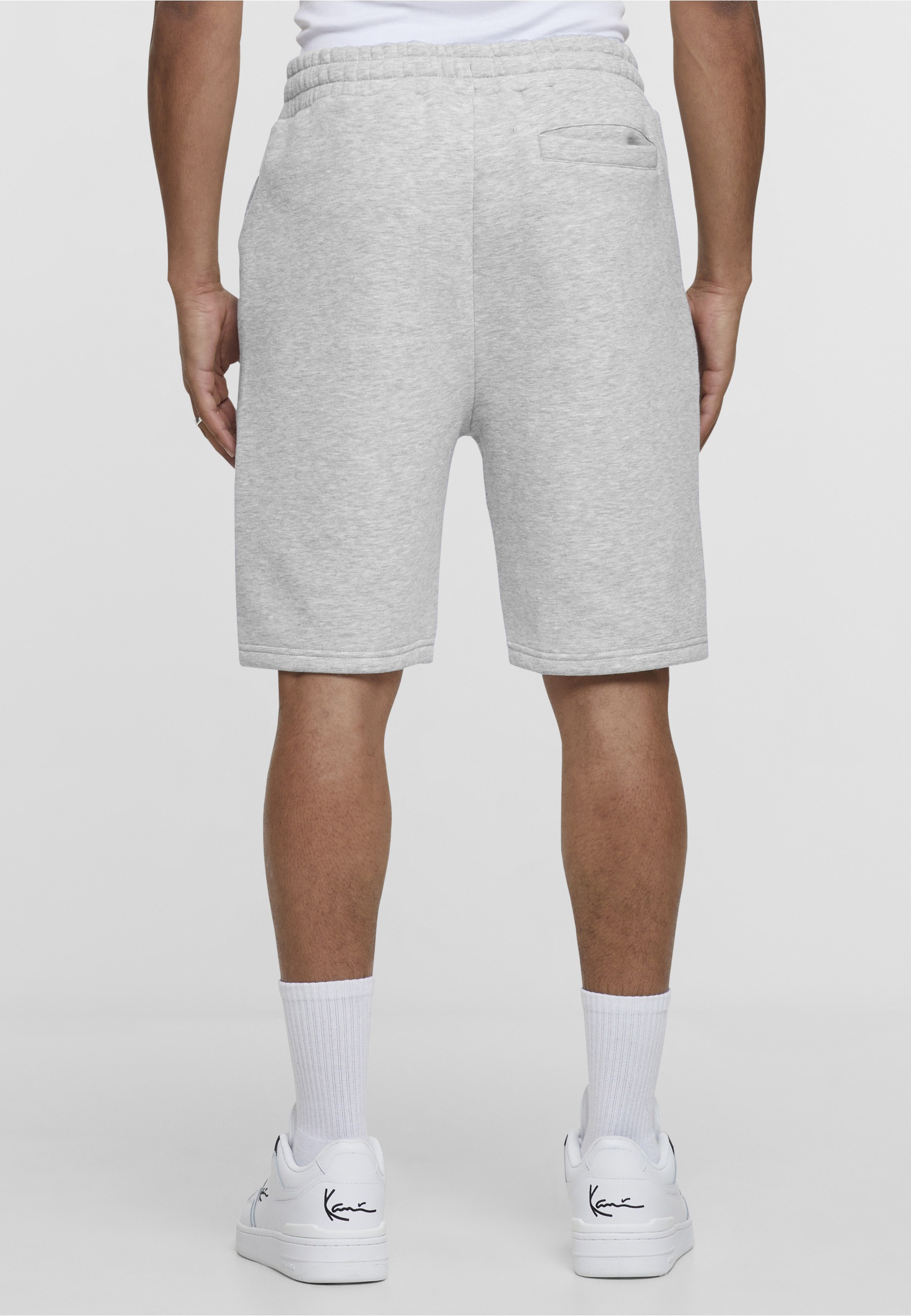 Karl Kani Stoffhose »Karl Kani Herren KKMQ22003GRY SIGNATURE SHORTS GRY«
