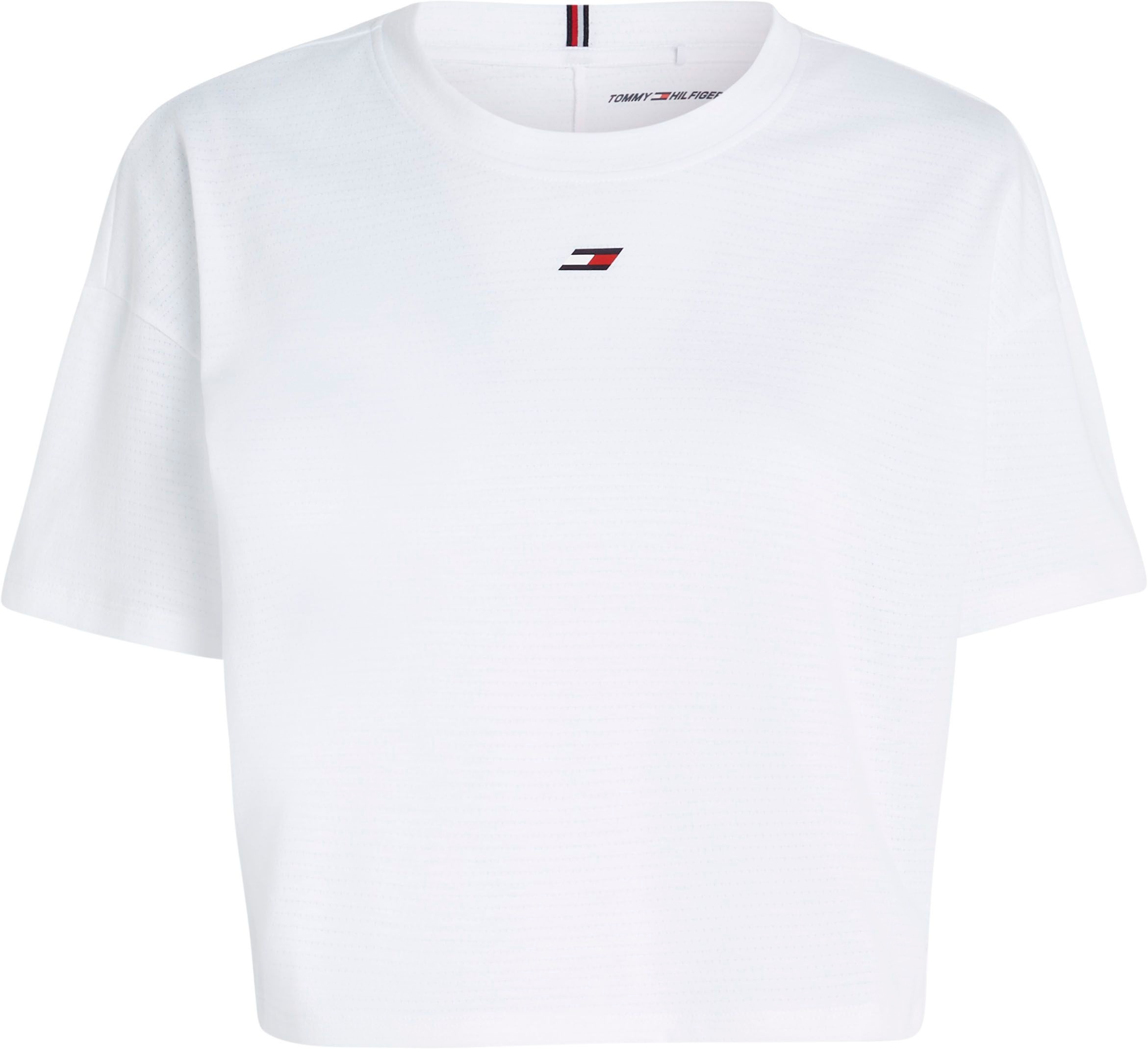 Tommy Hilfiger TEE«, | BAUR Sport »ESSENTIALS RELAXED Form für bestellen modischer CROPPED cropped T-Shirt in