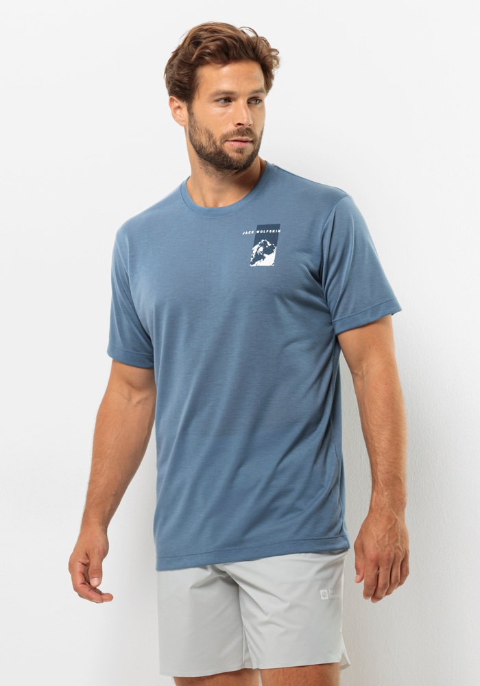 Jack Wolfskin T-Shirt "VONNAN S/S GRAPHIC T M" günstig online kaufen