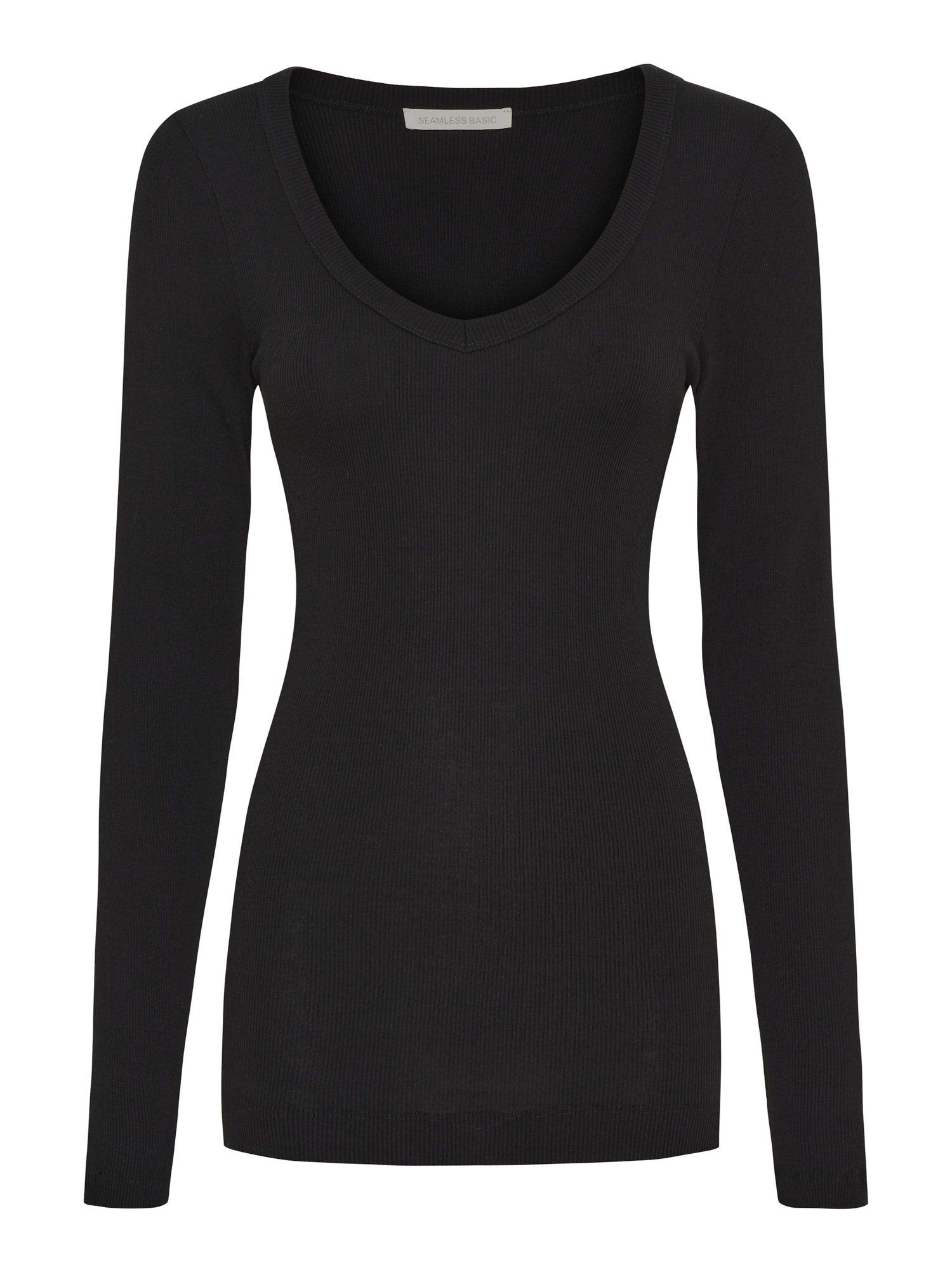 Seamless Basic Funktionstop "Seamless Basic Top Retro V-neck" günstig online kaufen