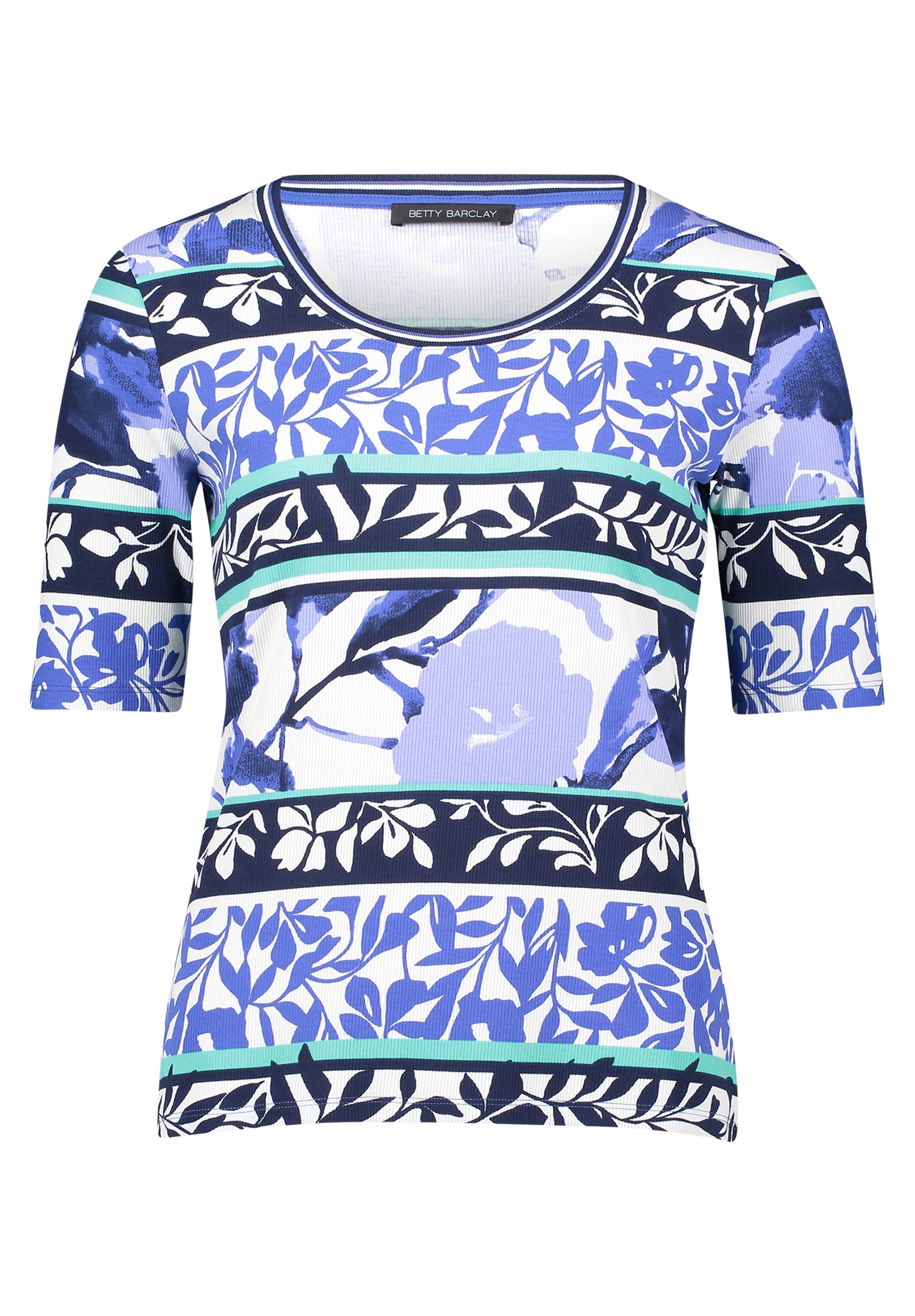 Betty Barclay Kurzarmshirt »Damen mit Rippenstruktur« 1 tlg.