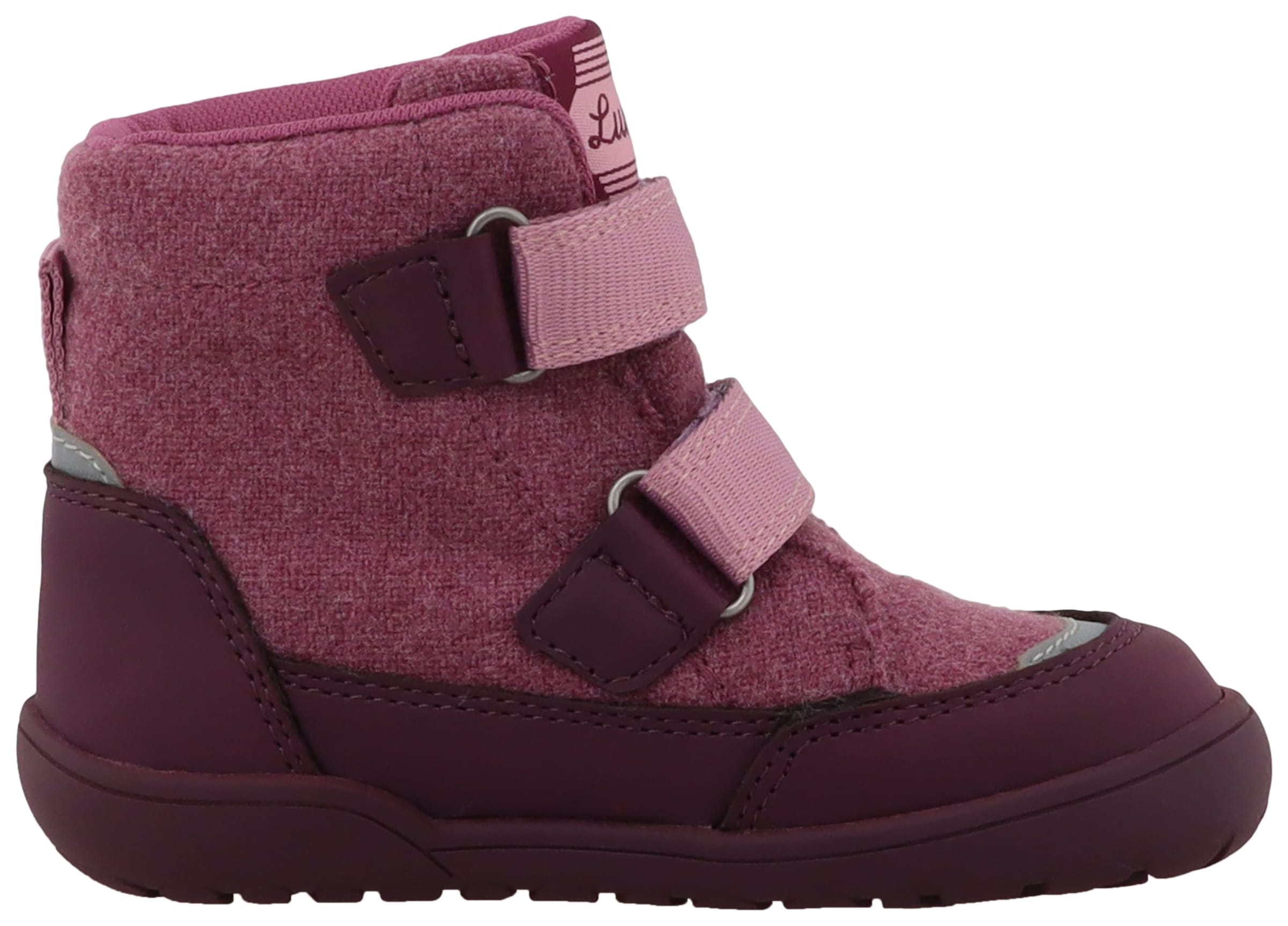 Lurchi Barfußschuh »Jemmy Barefoot-TEX«  Winterboots mit Blüten und Logo, Größenschablone zum Download