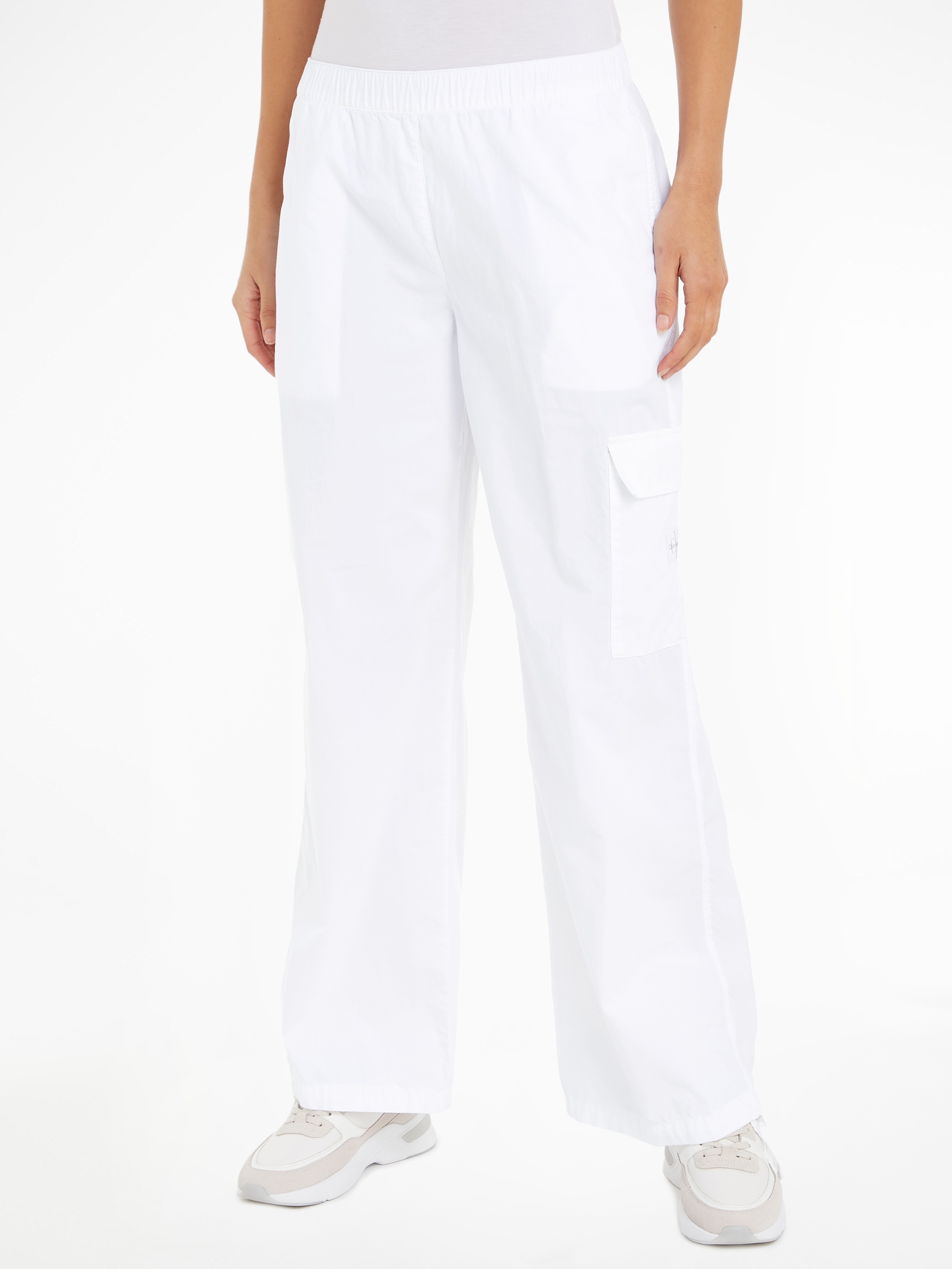 Calvin Klein Jeans Cargohose »COTTON UTILITY CARGO PANTS«, mit Logoprägung