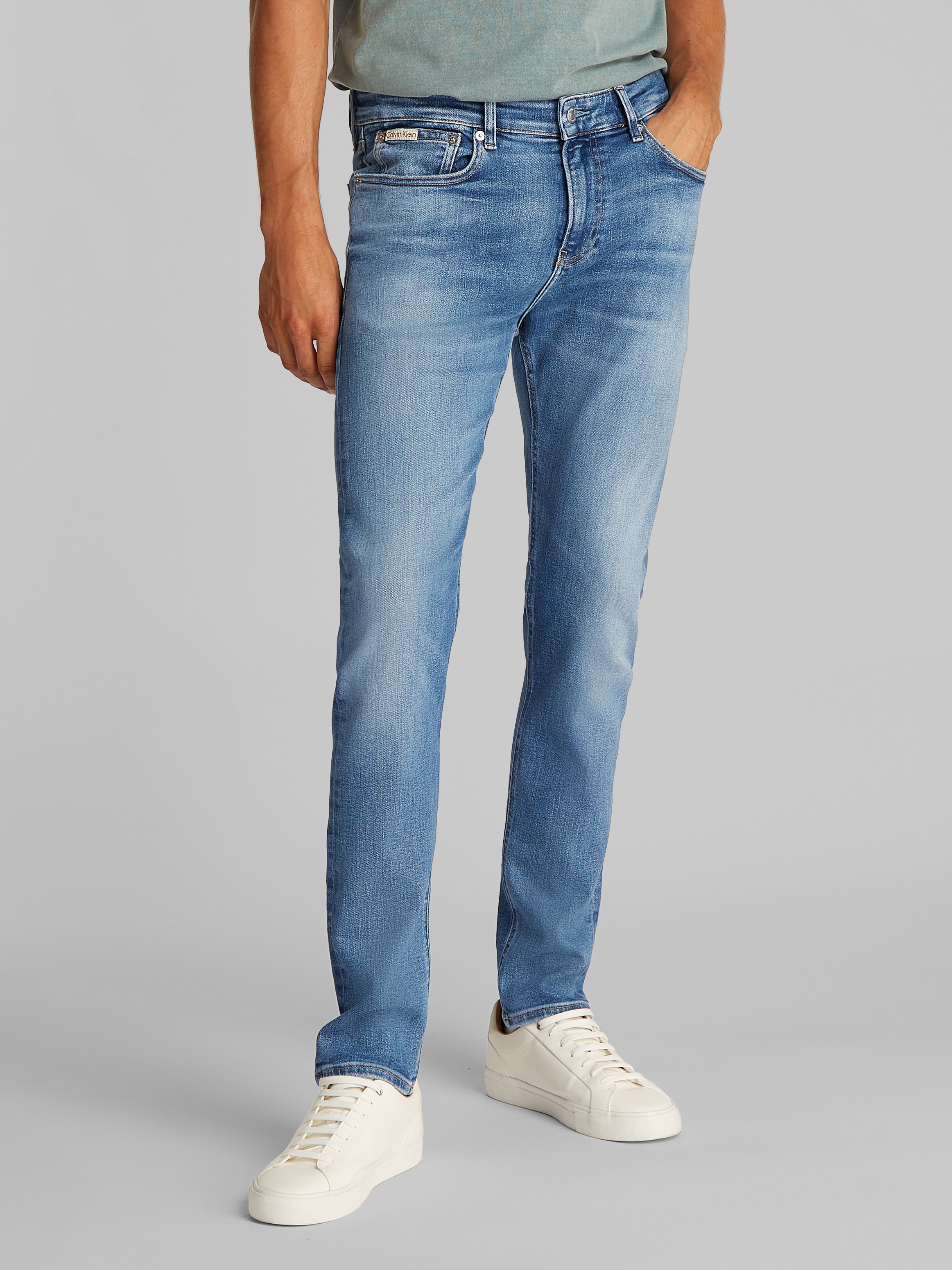 Calvin Klein Jeans Skinny-fit-Jeans "SKINNY", im minimalistischen Look günstig online kaufen