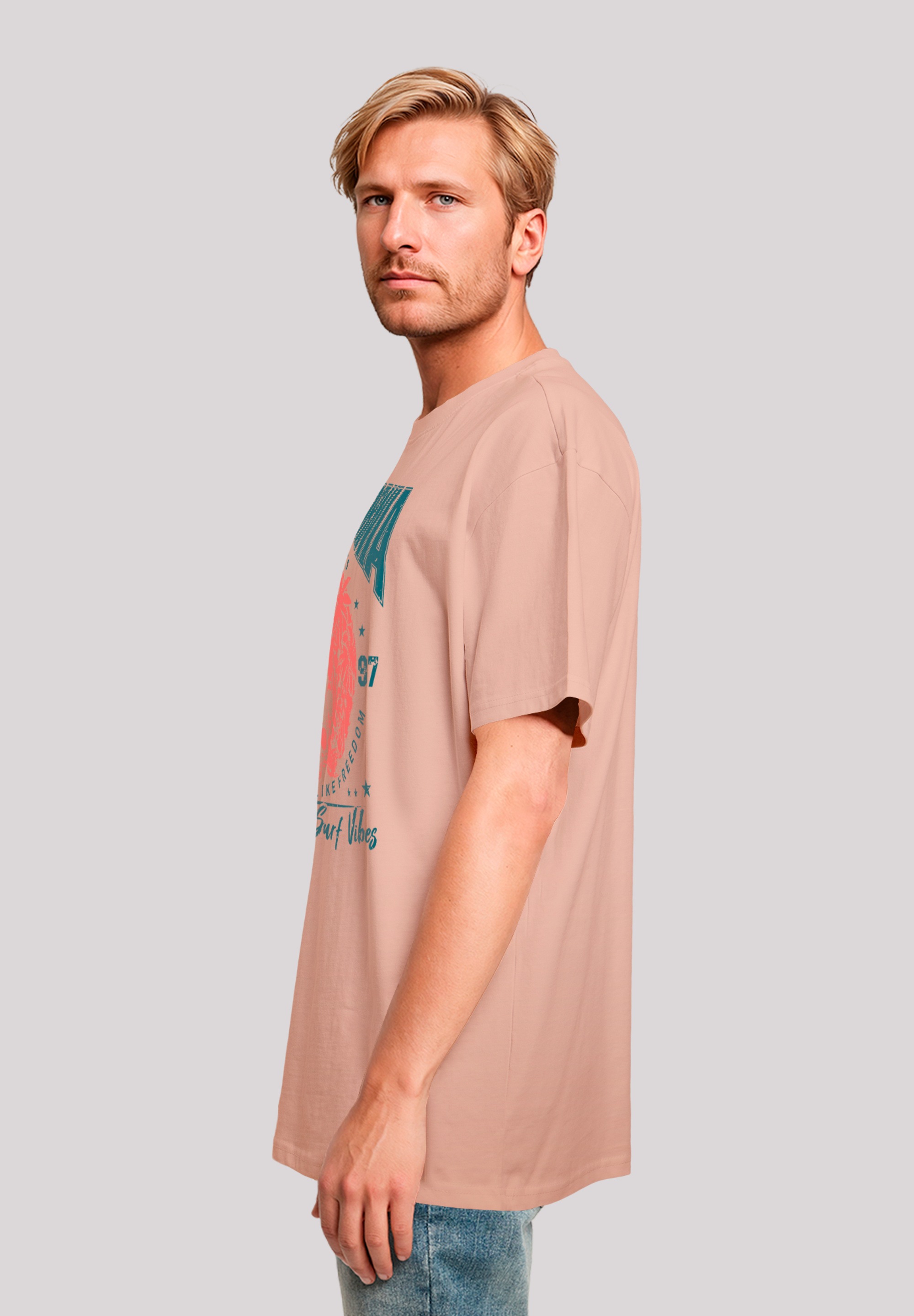 F4NT4STIC T-Shirt »California skull summer vibes« Premium Qualität